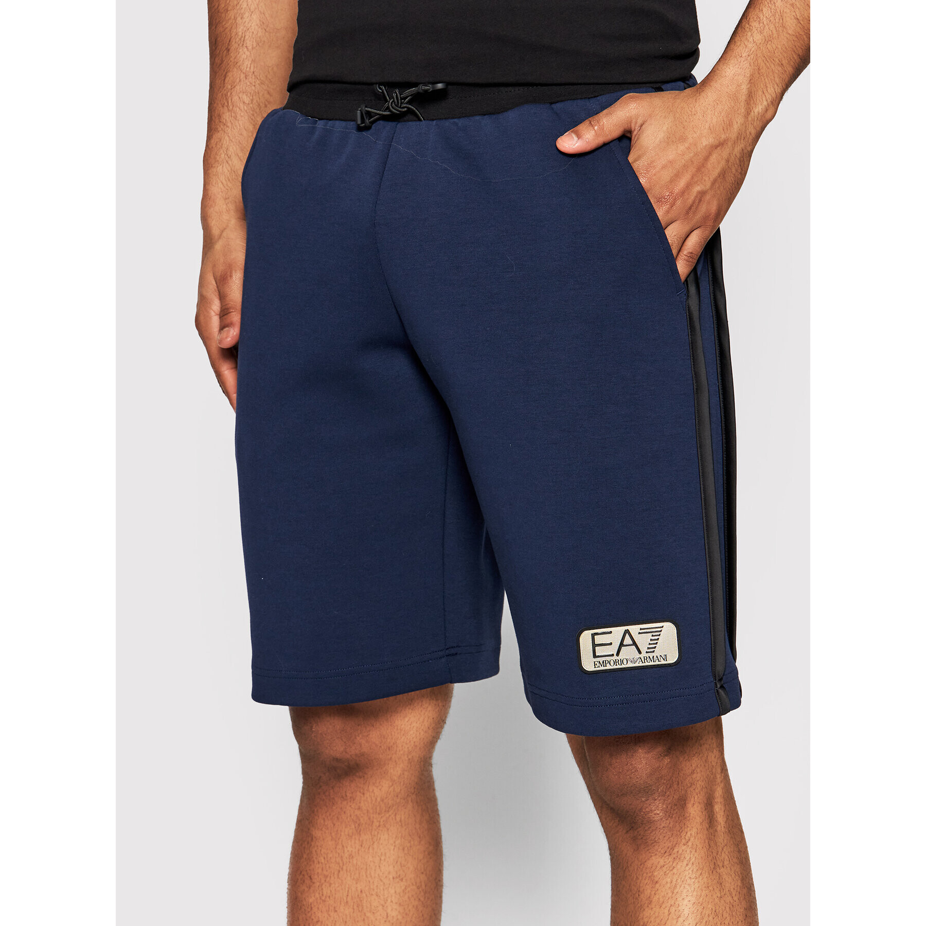 EA7 Emporio Armani Sport rövidnadrág 3LPS62 PJFAZ 1554 Sötétkék Relaxed Fit - Pepit.hu