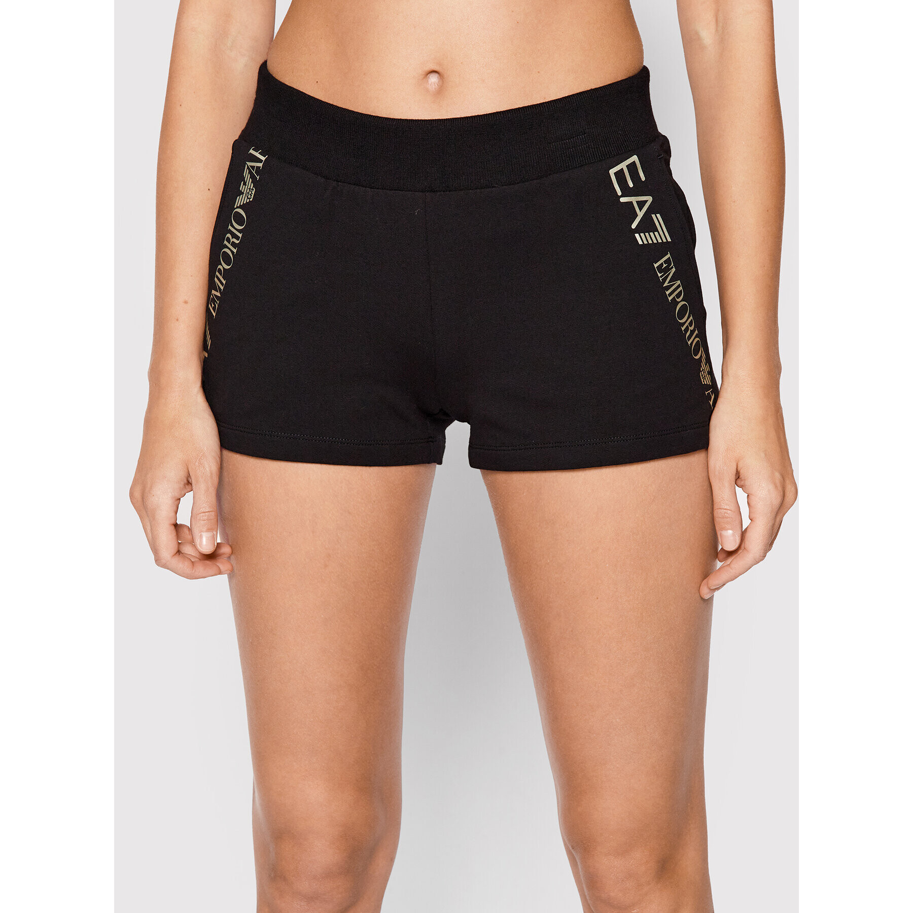 EA7 Emporio Armani Sport rövidnadrág 3LTS54 TJCQZ 0200 Fekete Regular Fit - Pepit.hu