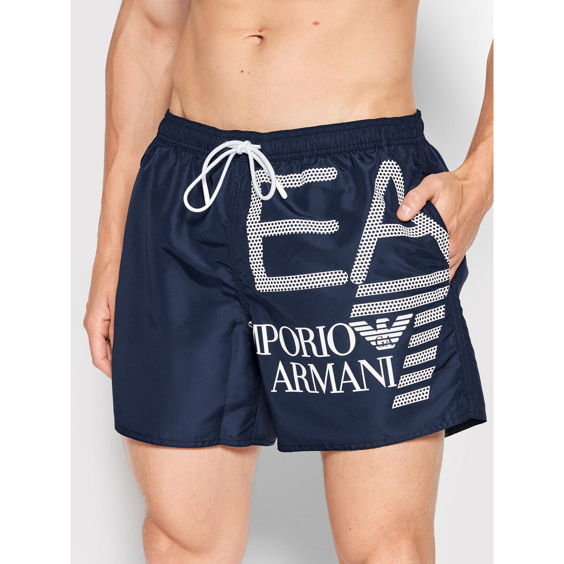 EA7 Emporio Armani Úszónadrág 902000 2R752 06935 Sötétkék Regular Fit - Pepit.hu