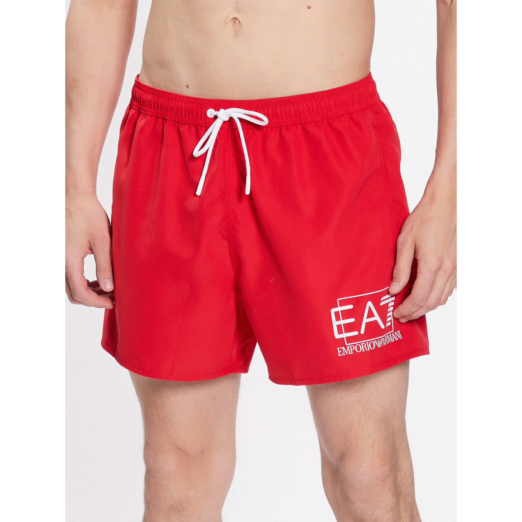 EA7 Emporio Armani Úszónadrág 902000 3R739 00074 Piros Regular Fit - Pepit.hu