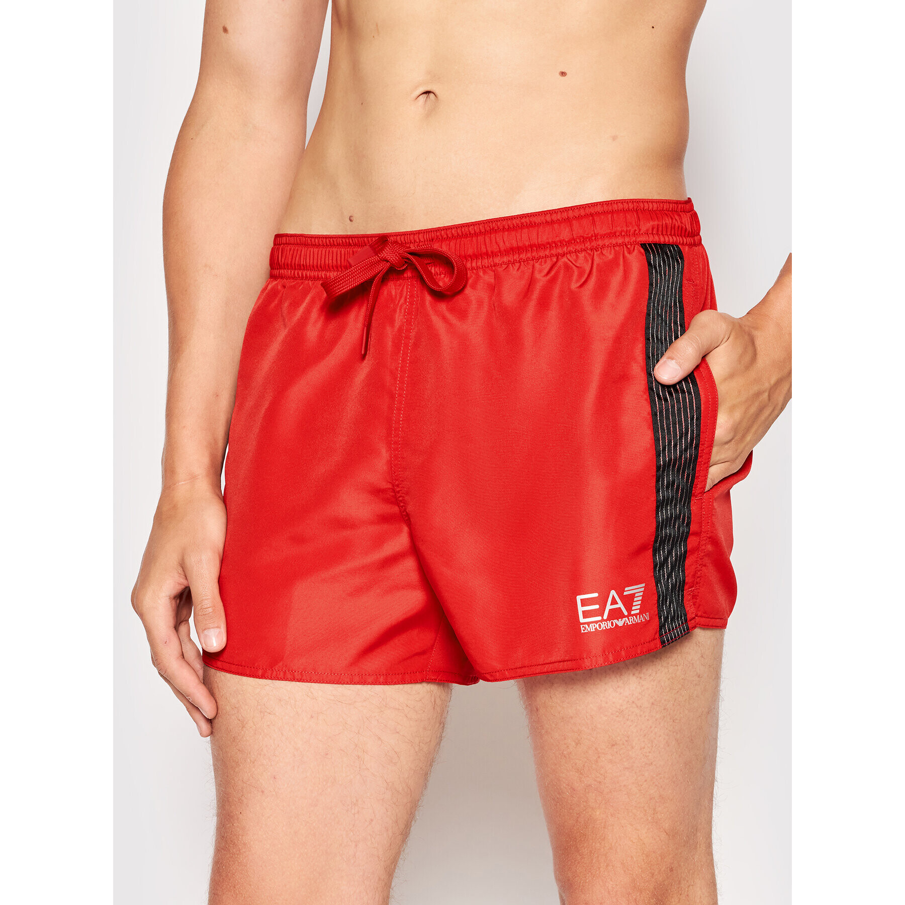 EA7 Emporio Armani Úszónadrág 902061 2R722 00074 Piros Regular Fit - Pepit.hu