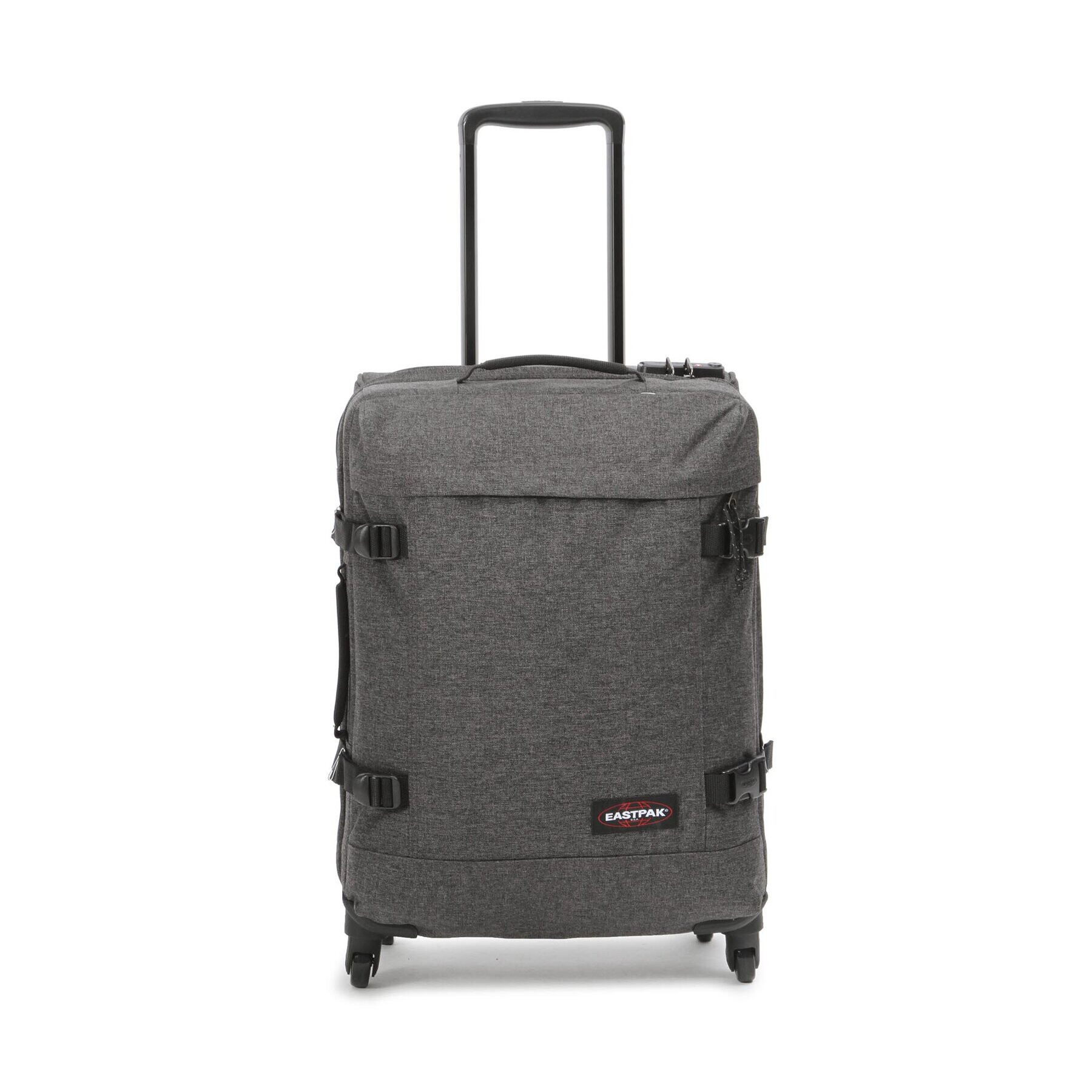 Eastpak Kis szövetborítású bőrönd Trans4 EK00080L Szürke - Pepit.hu