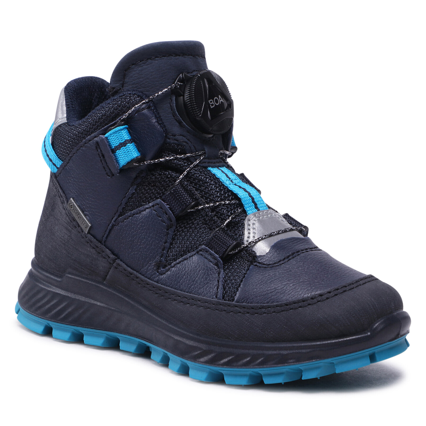 ECCO Bakancs Exostrike Kids GORE-TEX 76193251117 Sötétkék - Pepit.hu