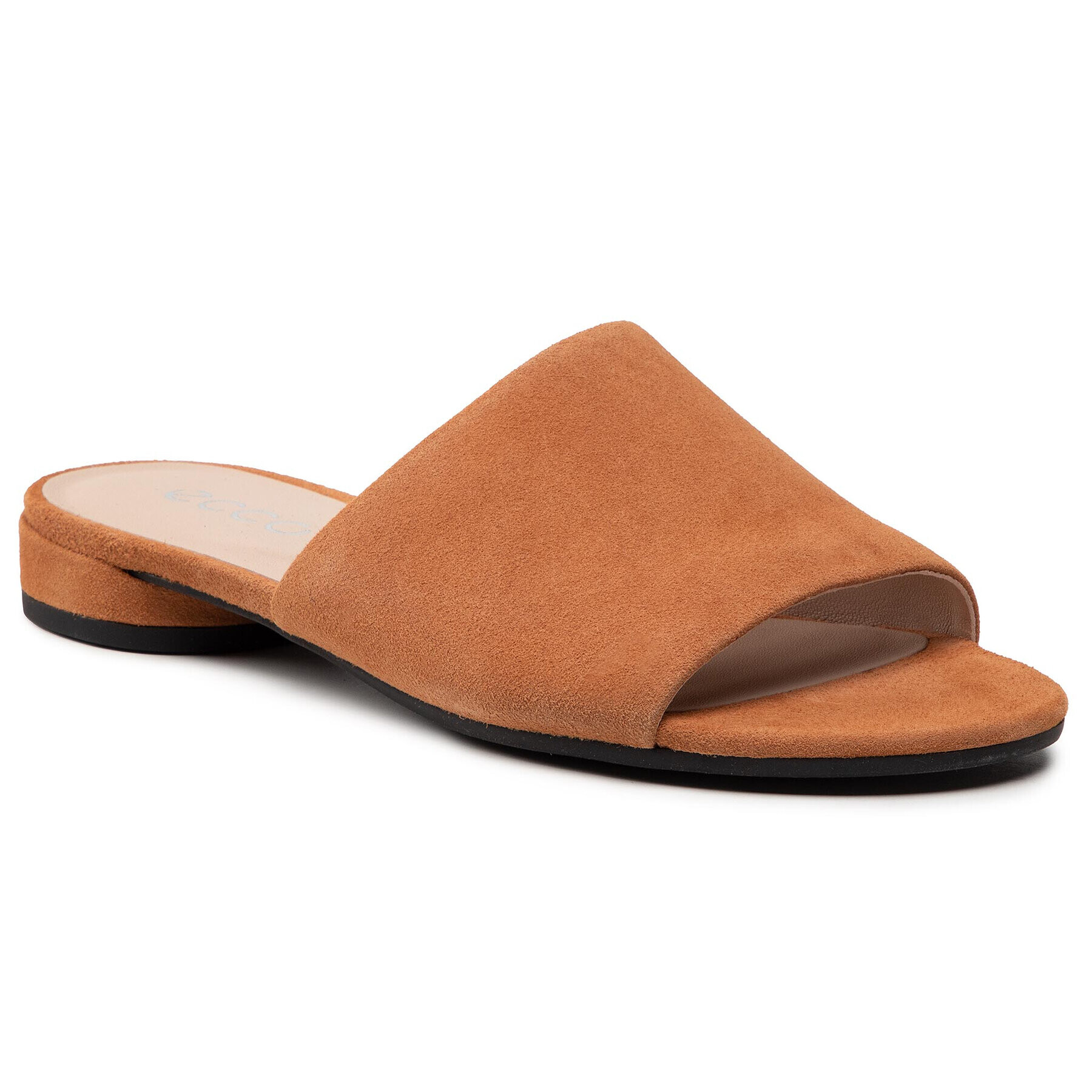 ECCO Papucs W Flat Sandal II 20840305021 Barna - Pepit.hu