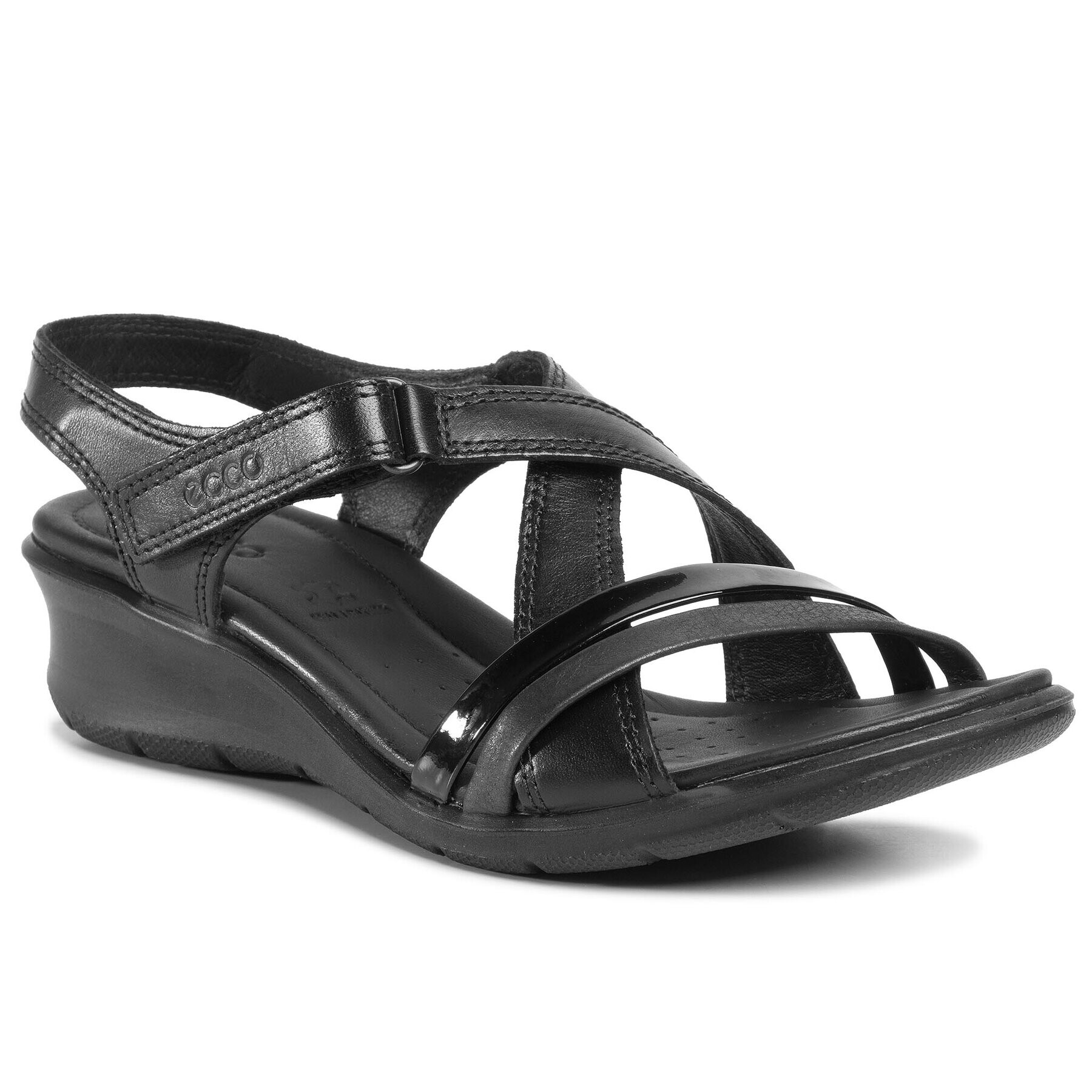 ECCO Szandál Felicia Sandal 21651351707 Fekete - Pepit.hu