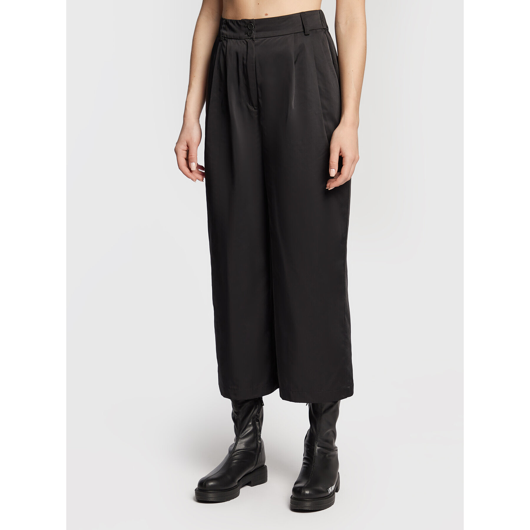 Edited Culotte nadrág Janne EDT6138002000002 Fekete Relaxed Fit - Pepit.hu