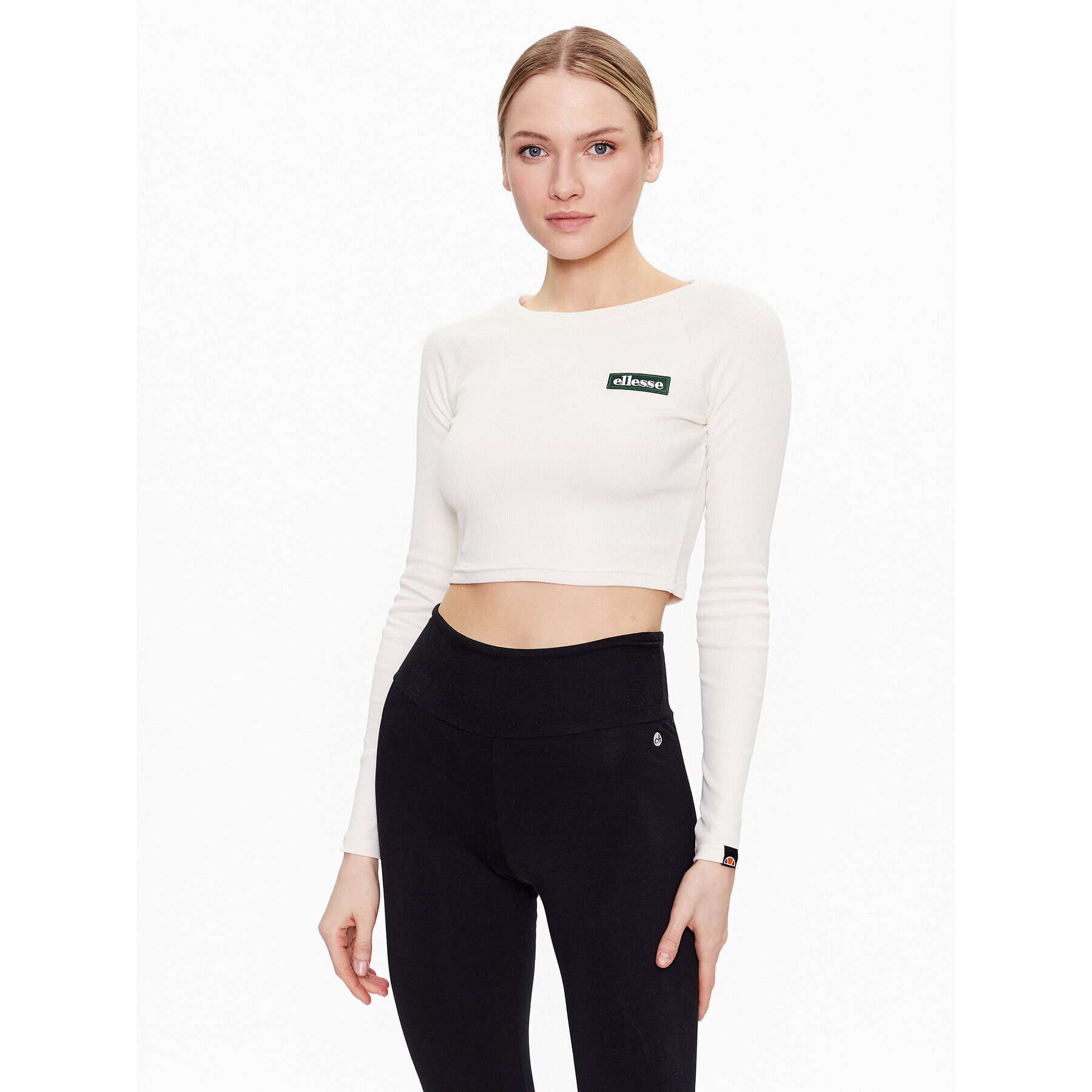 Ellesse Blúz Linny SGR17947 Bézs Slim Fit - Pepit.hu