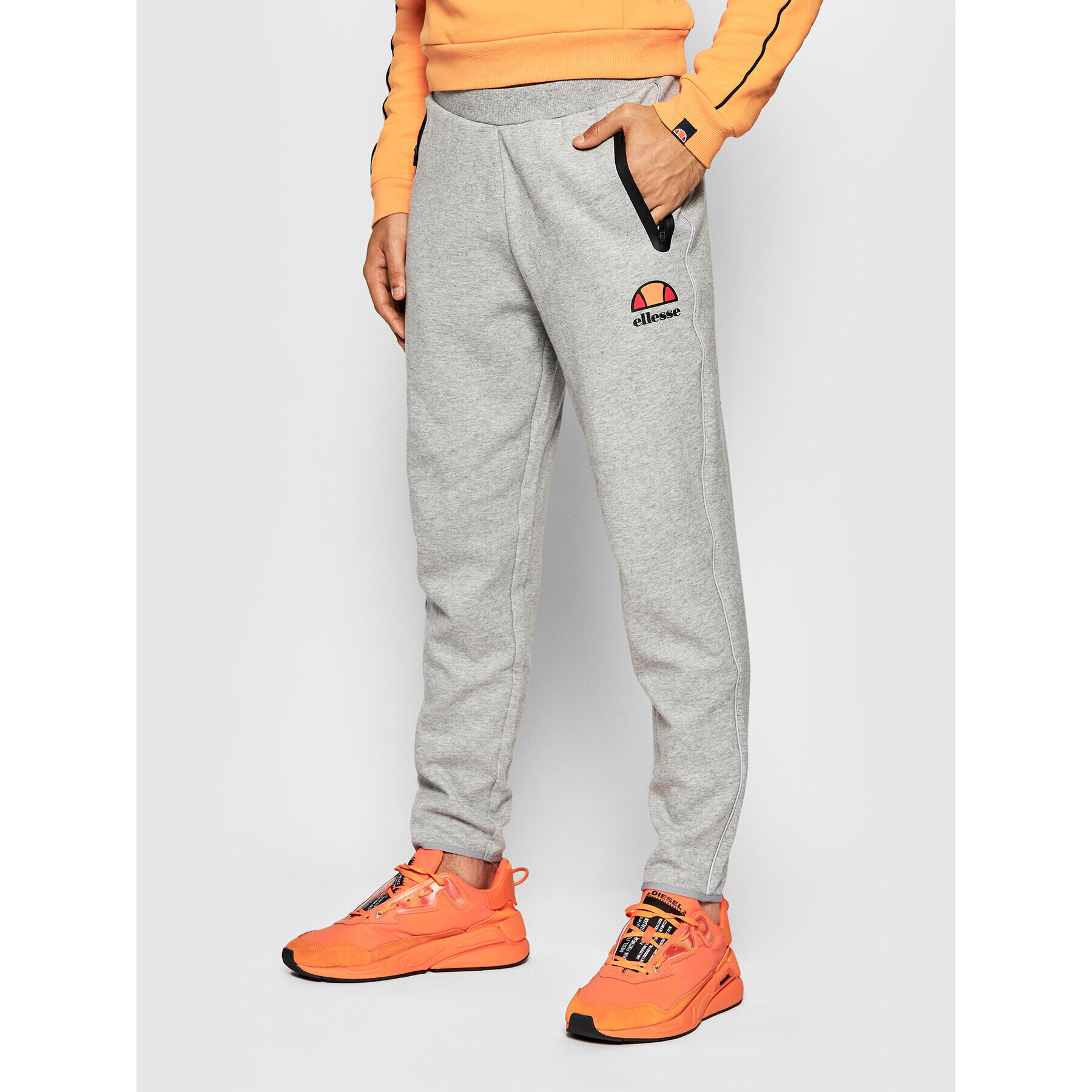 Ellesse Melegítő alsó Diruta SXG09897 Szürke Regular Fit - Pepit.hu