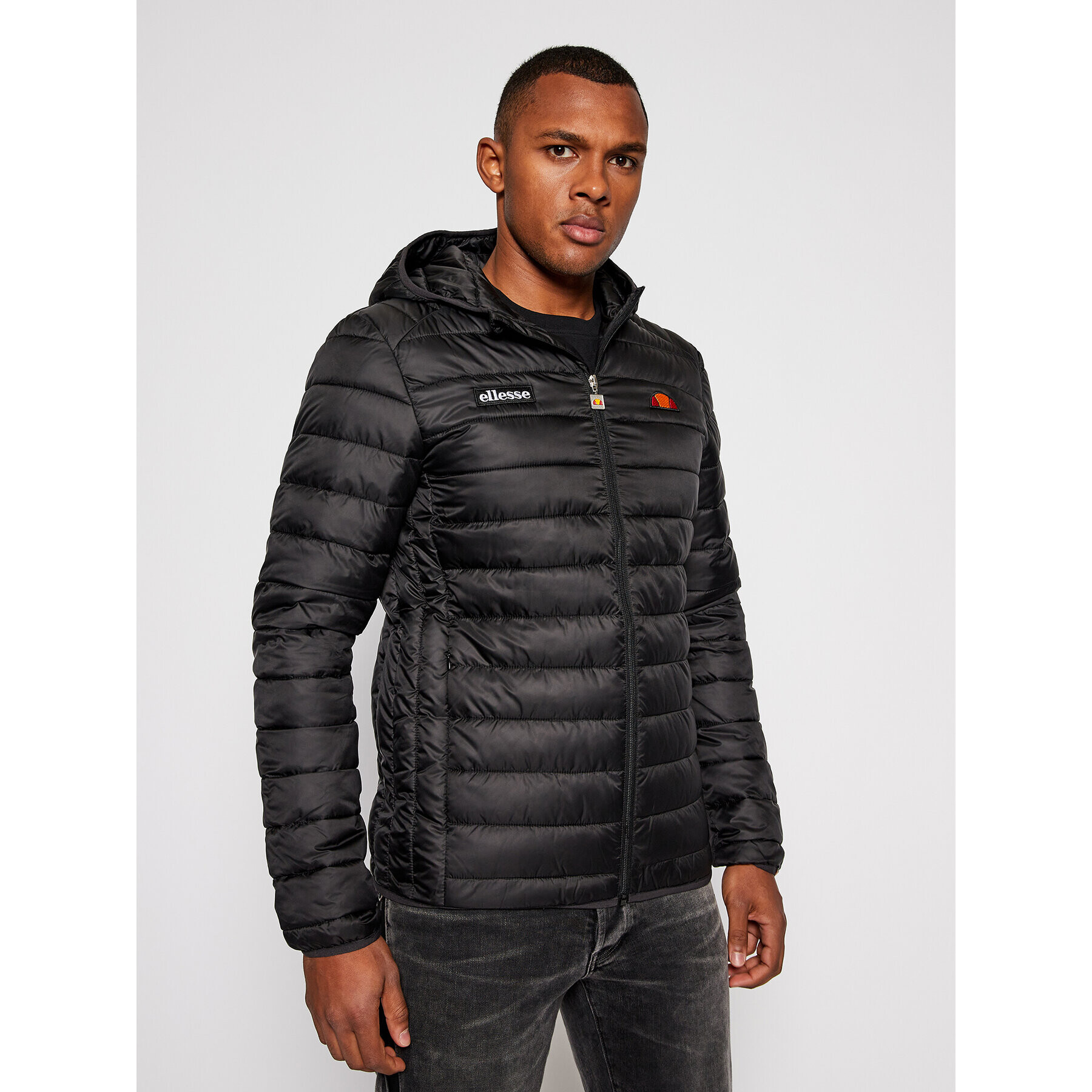 Ellesse Pehelykabát Lombardy Padded SHS01115 Fekete Regular Fit - Pepit.hu