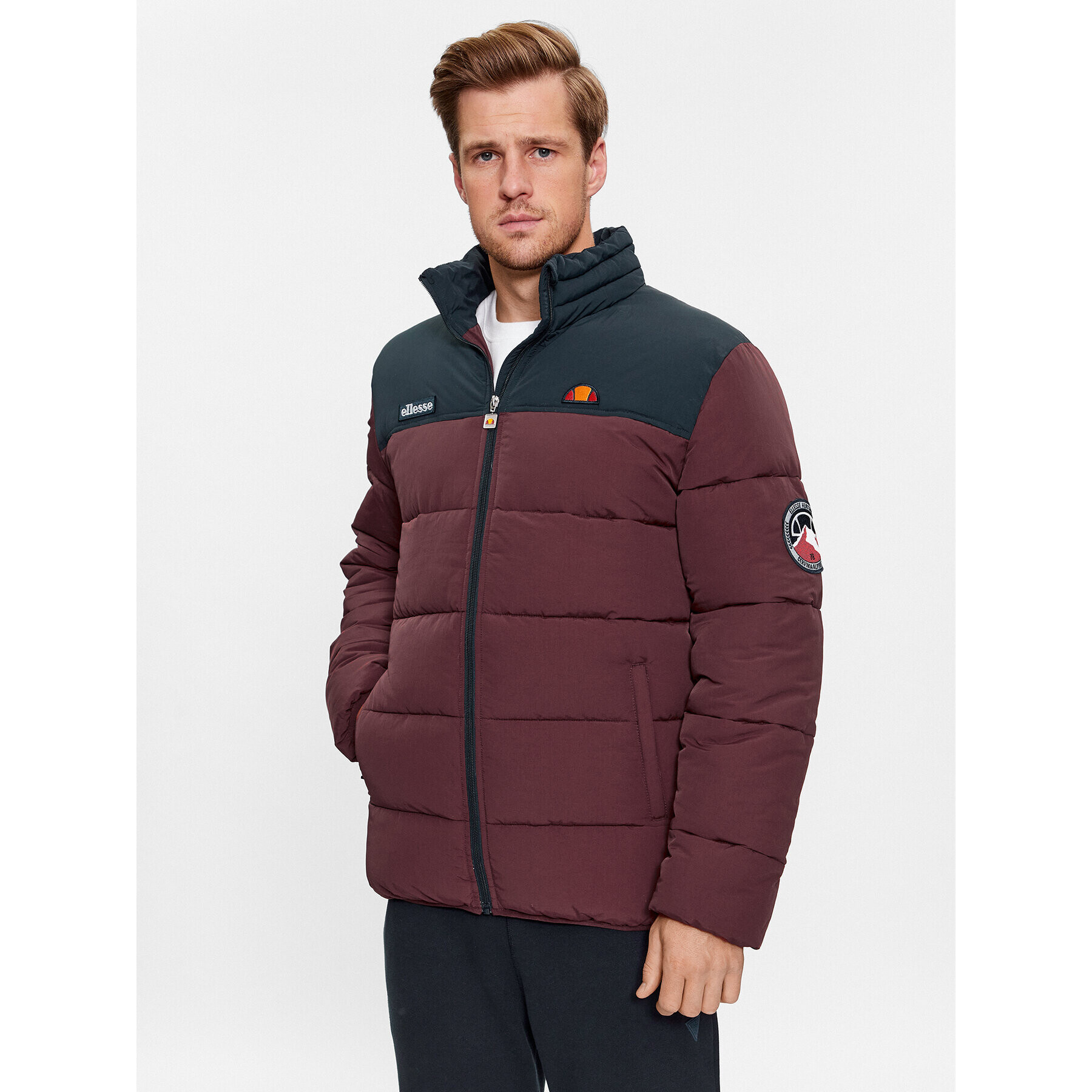 Ellesse Pehelykabát Nebula SHR12789 Bordó Regular Fit - Pepit.hu