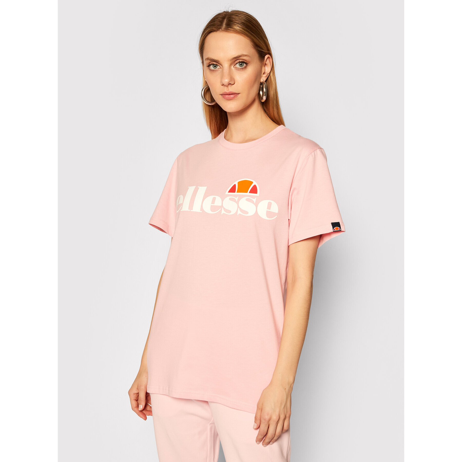 Ellesse Póló Albany SGS03237 Rózsaszín Regular Fit - Pepit.hu