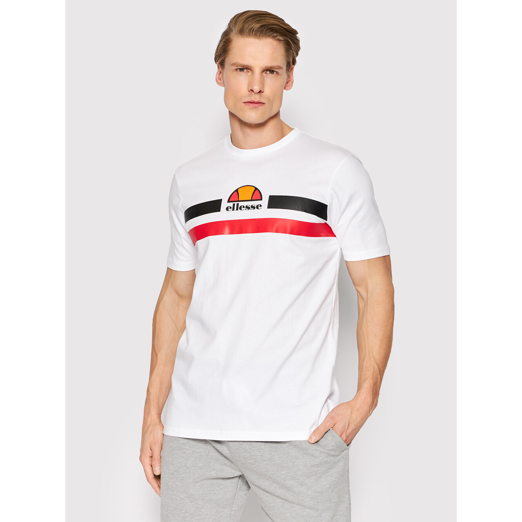 Ellesse Póló Aprel SHM06453 Fehér Regular Fit - Pepit.hu