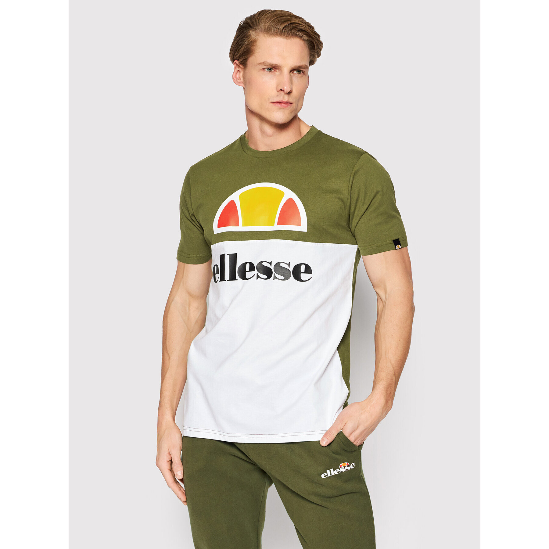 Ellesse Póló Arbatax SHM03430 Zöld Regular Fit - Pepit.hu