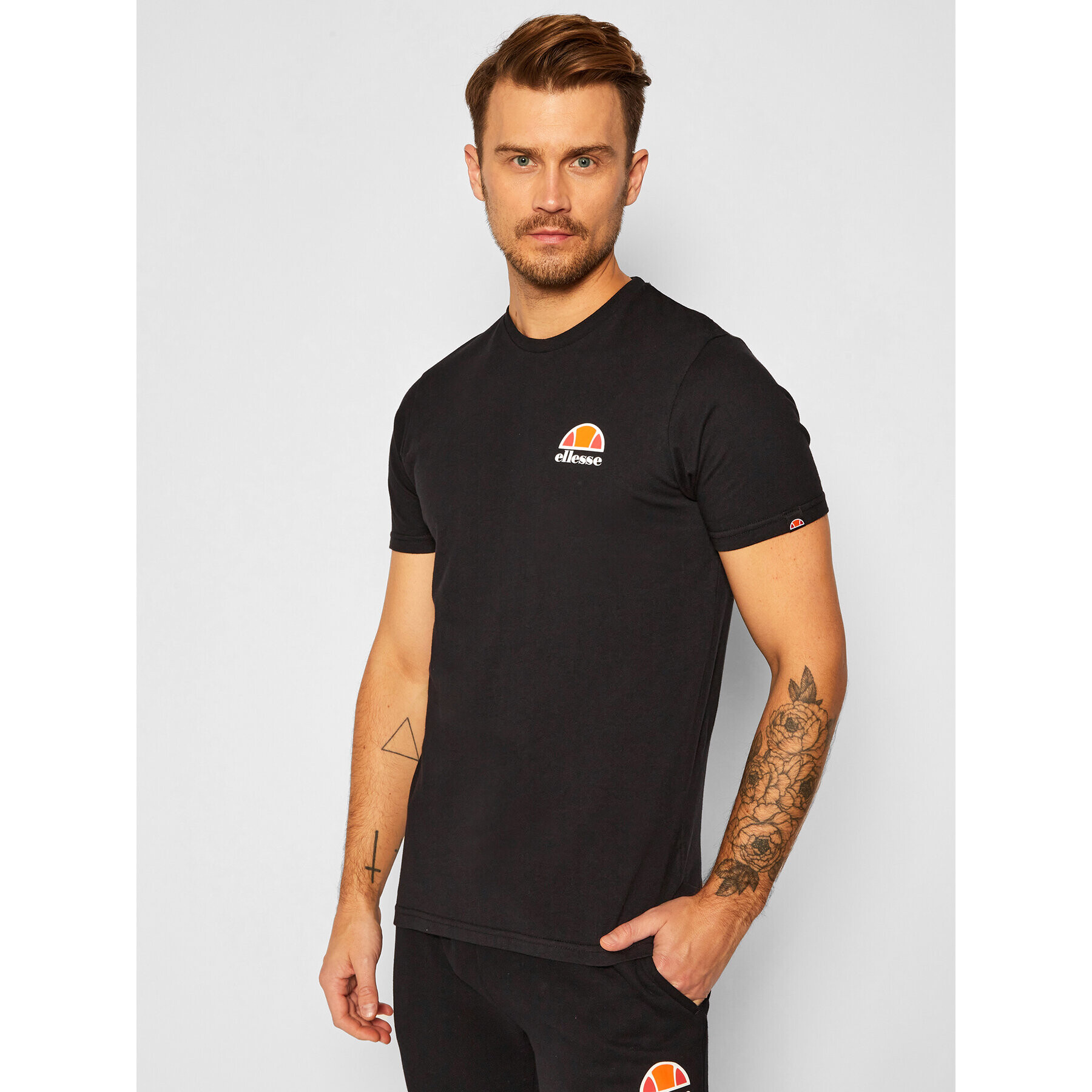 Ellesse Póló Canaletto SHS04548 Fekete Regular Fit - Pepit.hu