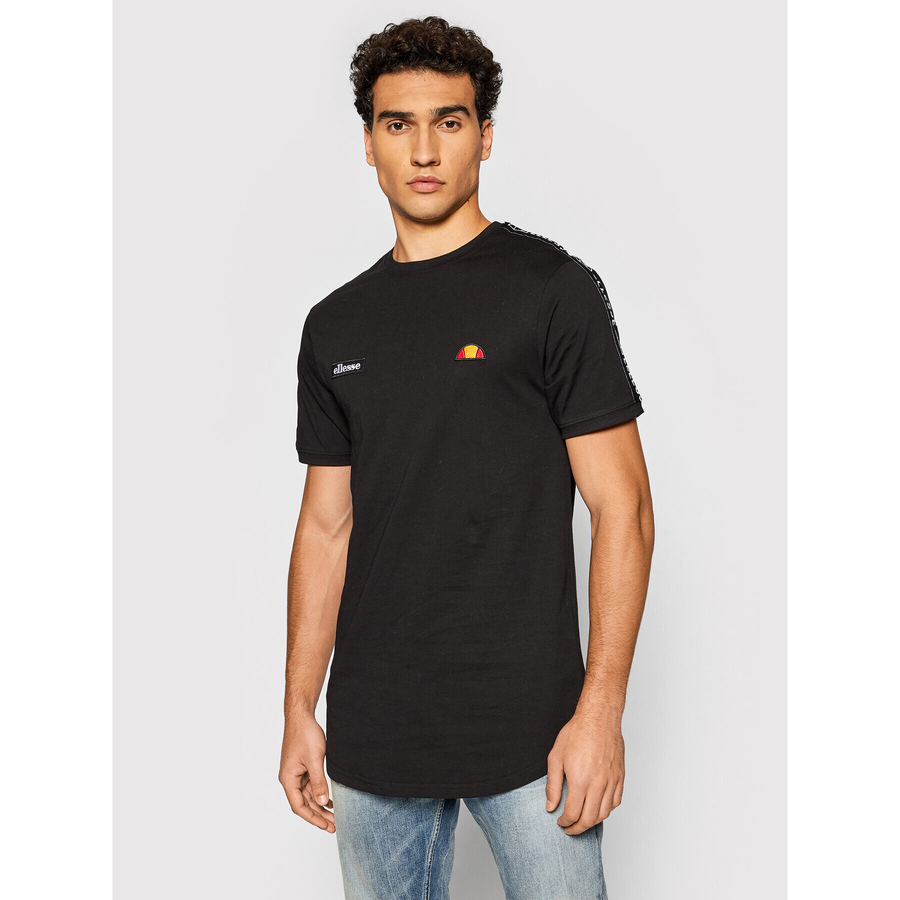 Ellesse Póló Fede SHC05907 Fekete Regular Fit - Pepit.hu