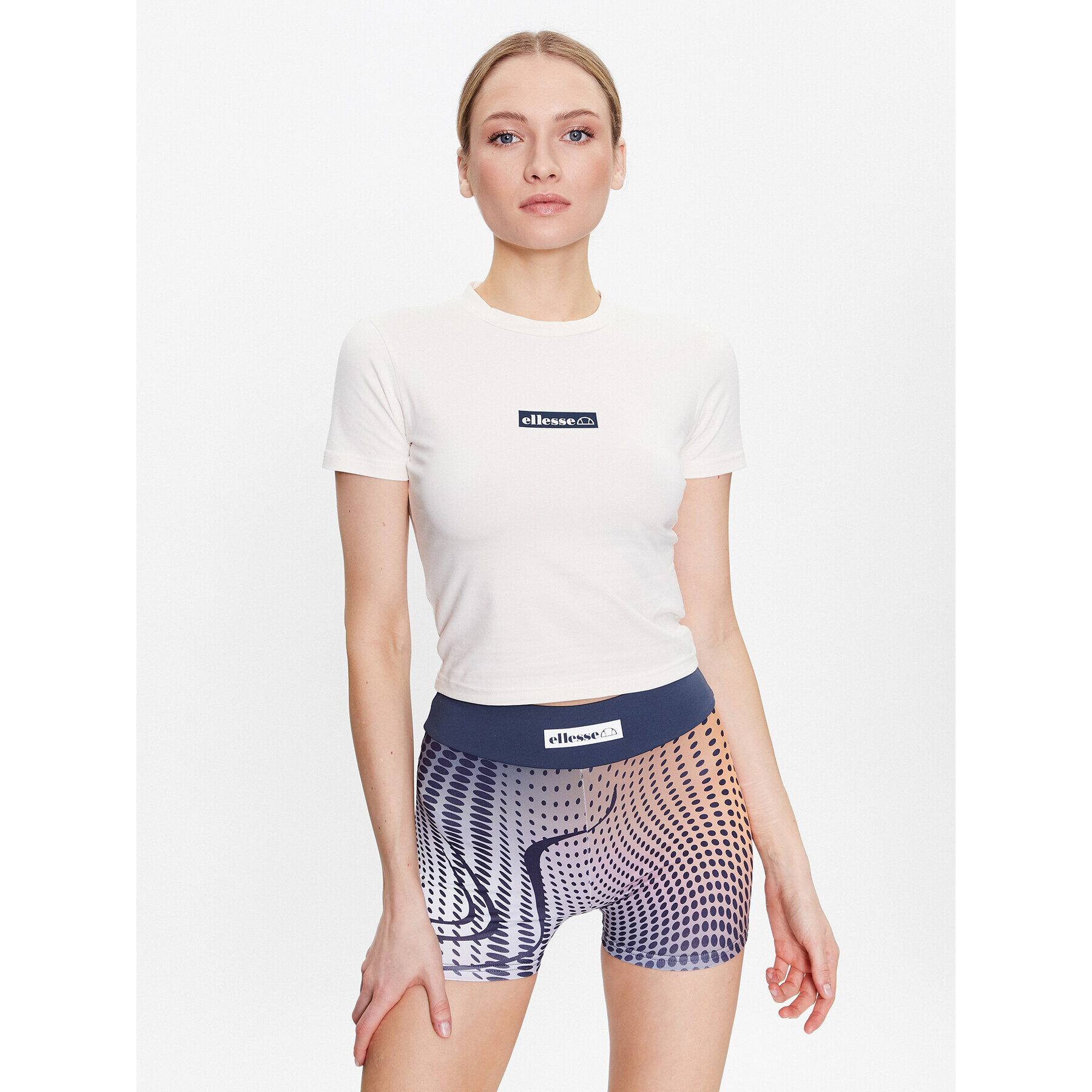 Ellesse Póló Graciana SGR17931 Ekru Regular Fit - Pepit.hu