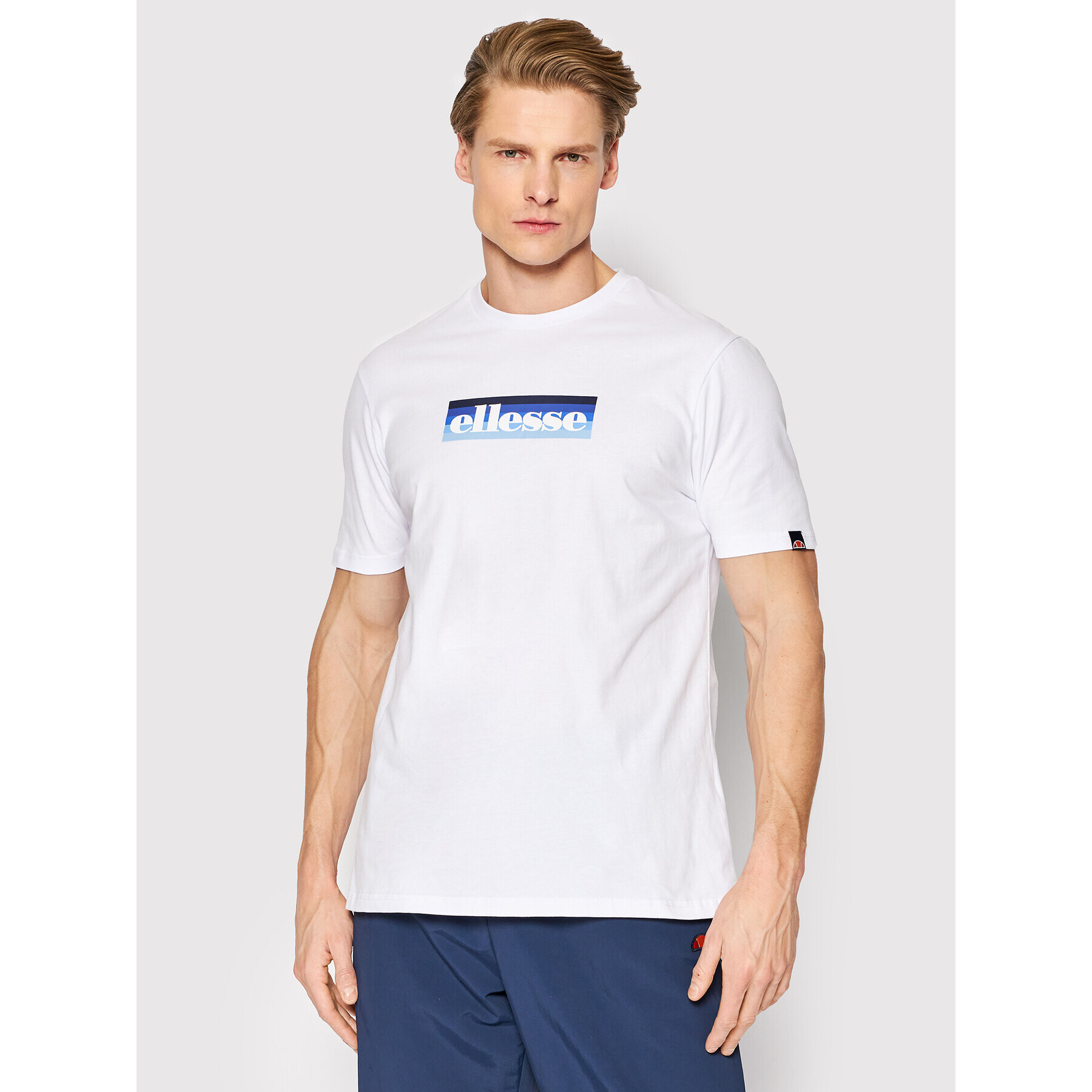 Ellesse Póló Kiko SHM14896 Fehér Regular Fit - Pepit.hu