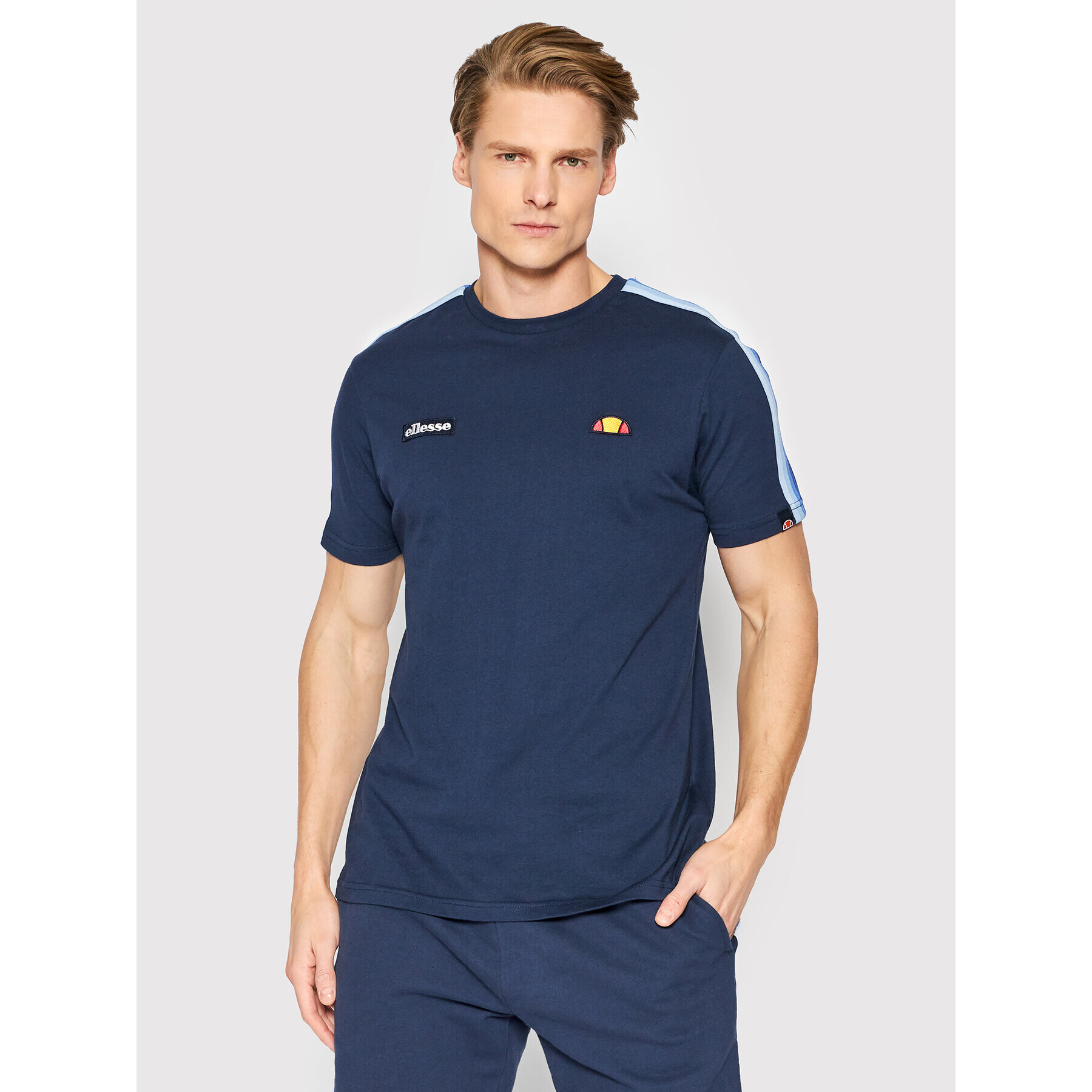 Ellesse Póló La Versa SHM11505 Sötétkék Regular Fit - Pepit.hu