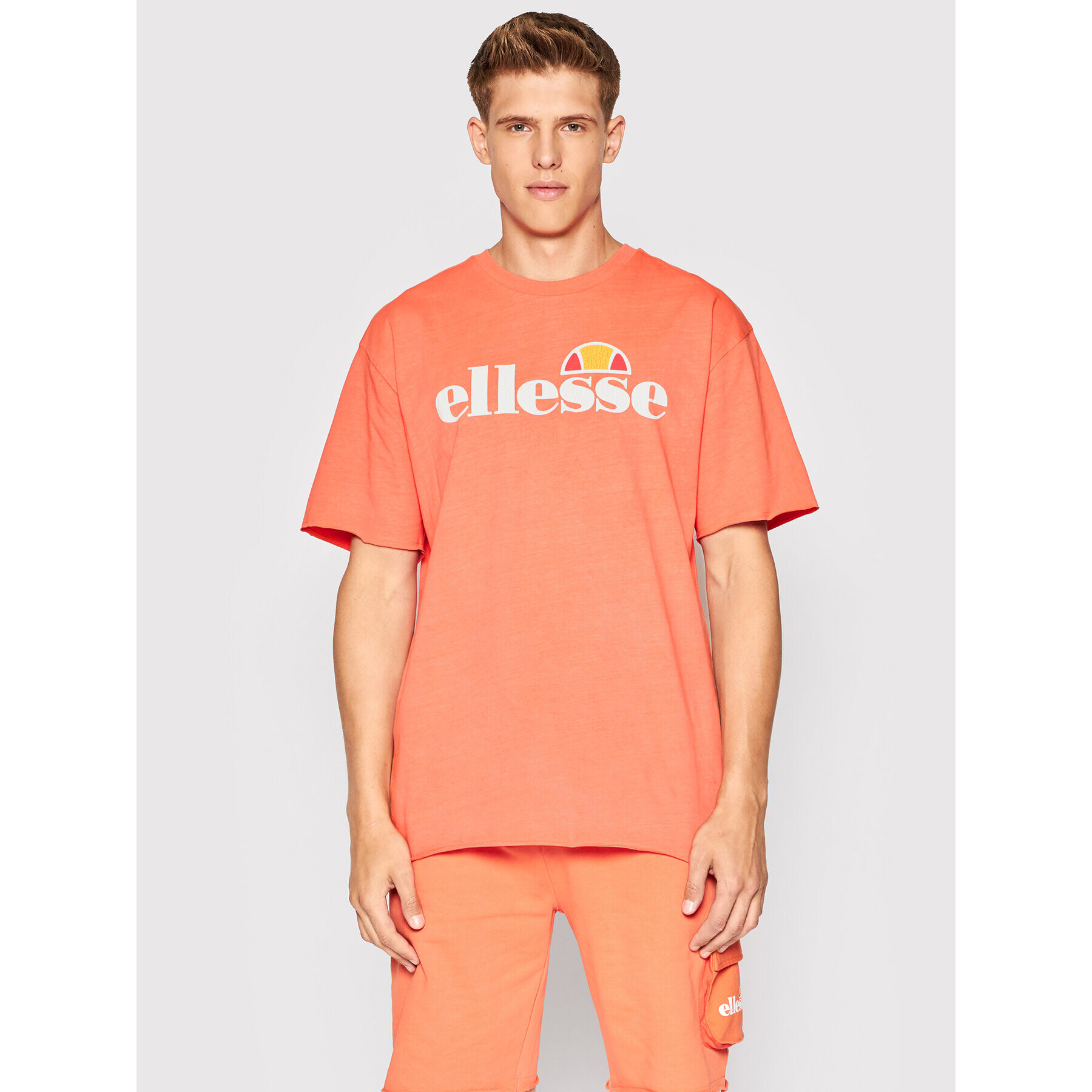 Ellesse Póló Miater SHN15150 Narancssárga Regular Fit - Pepit.hu