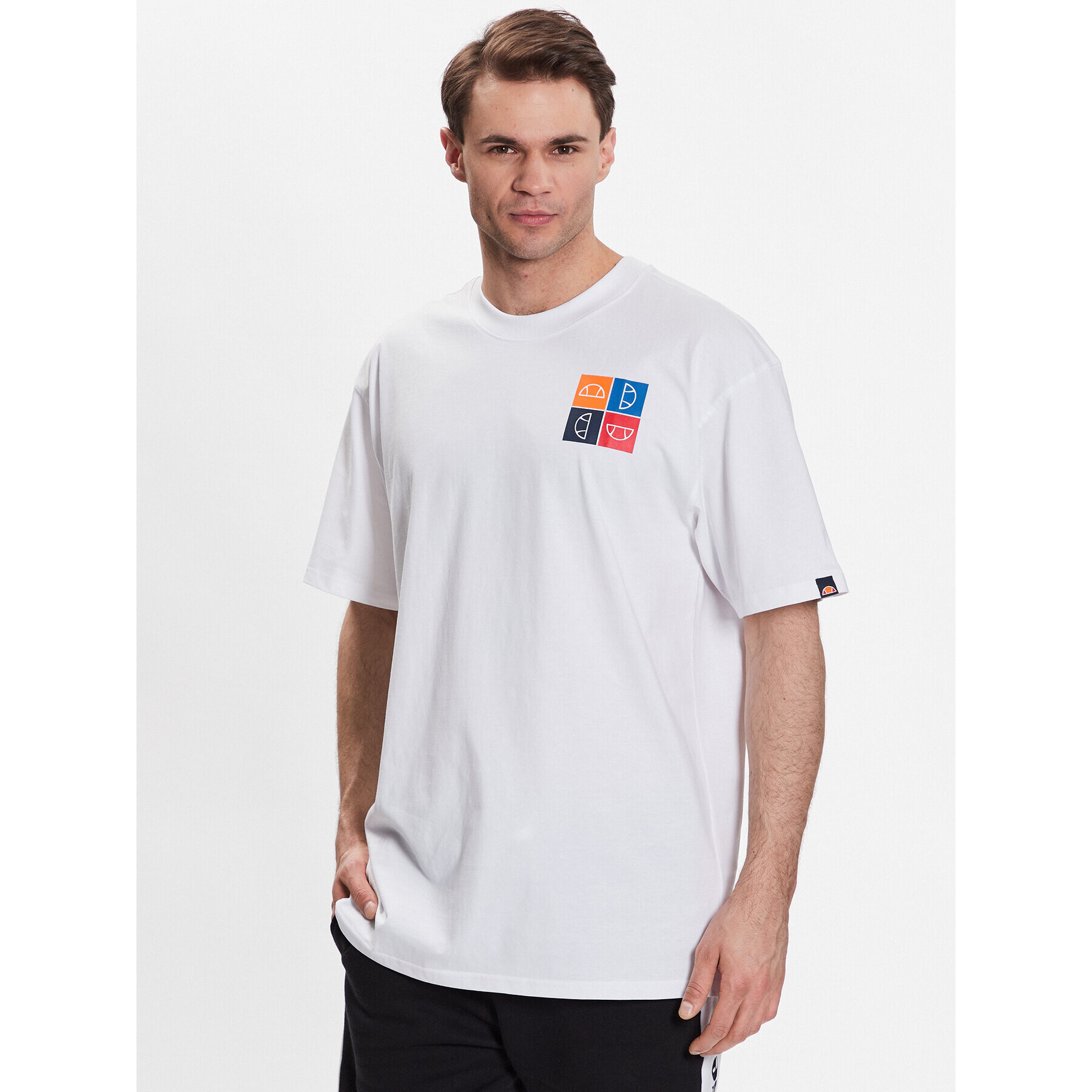 Ellesse Póló Rolletto SHR17641 Fehér Regular Fit - Pepit.hu