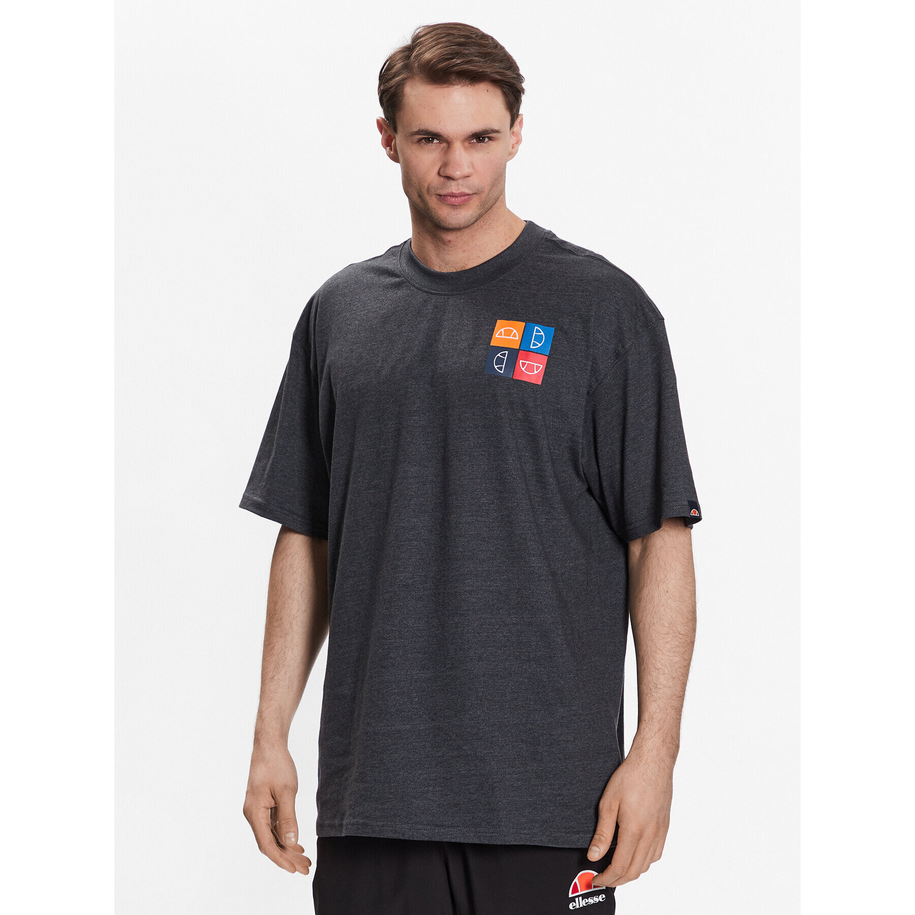 Ellesse Póló Rolletto SHR17641 Szürke Regular Fit - Pepit.hu