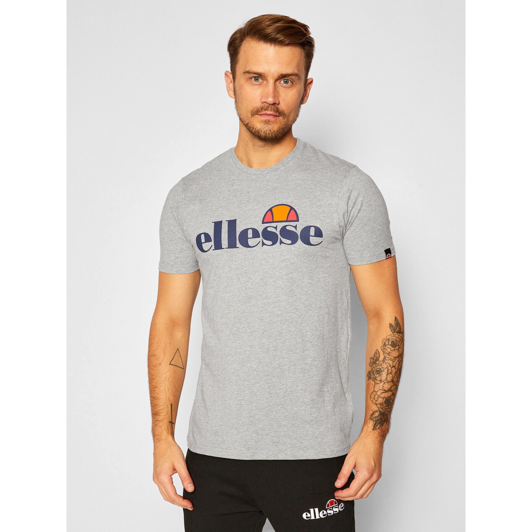 Ellesse Póló Sl Prado SHC07405 Szürke Regular Fit - Pepit.hu