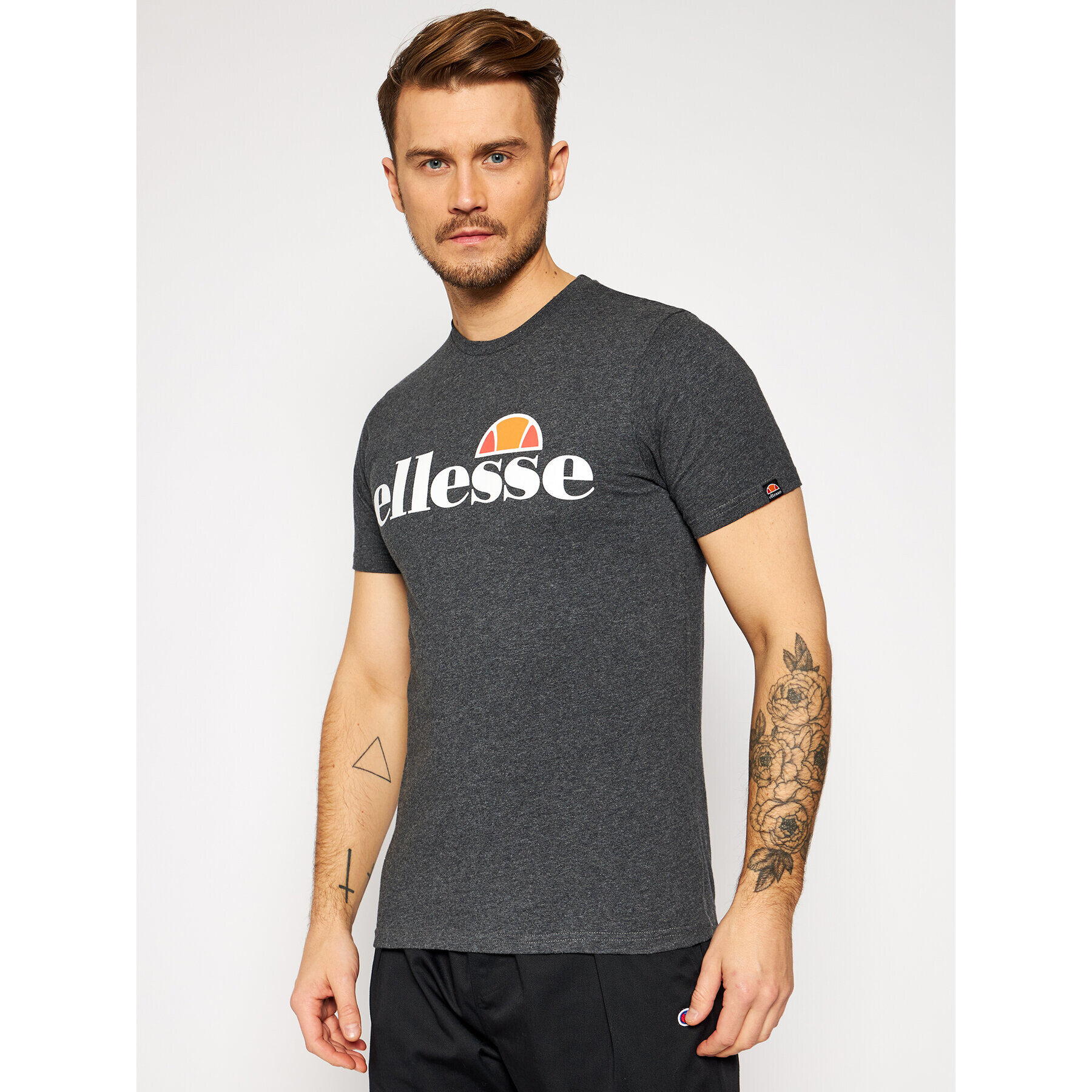 Ellesse Póló Sl Prado SHC07405 Szürke Regular Fit - Pepit.hu