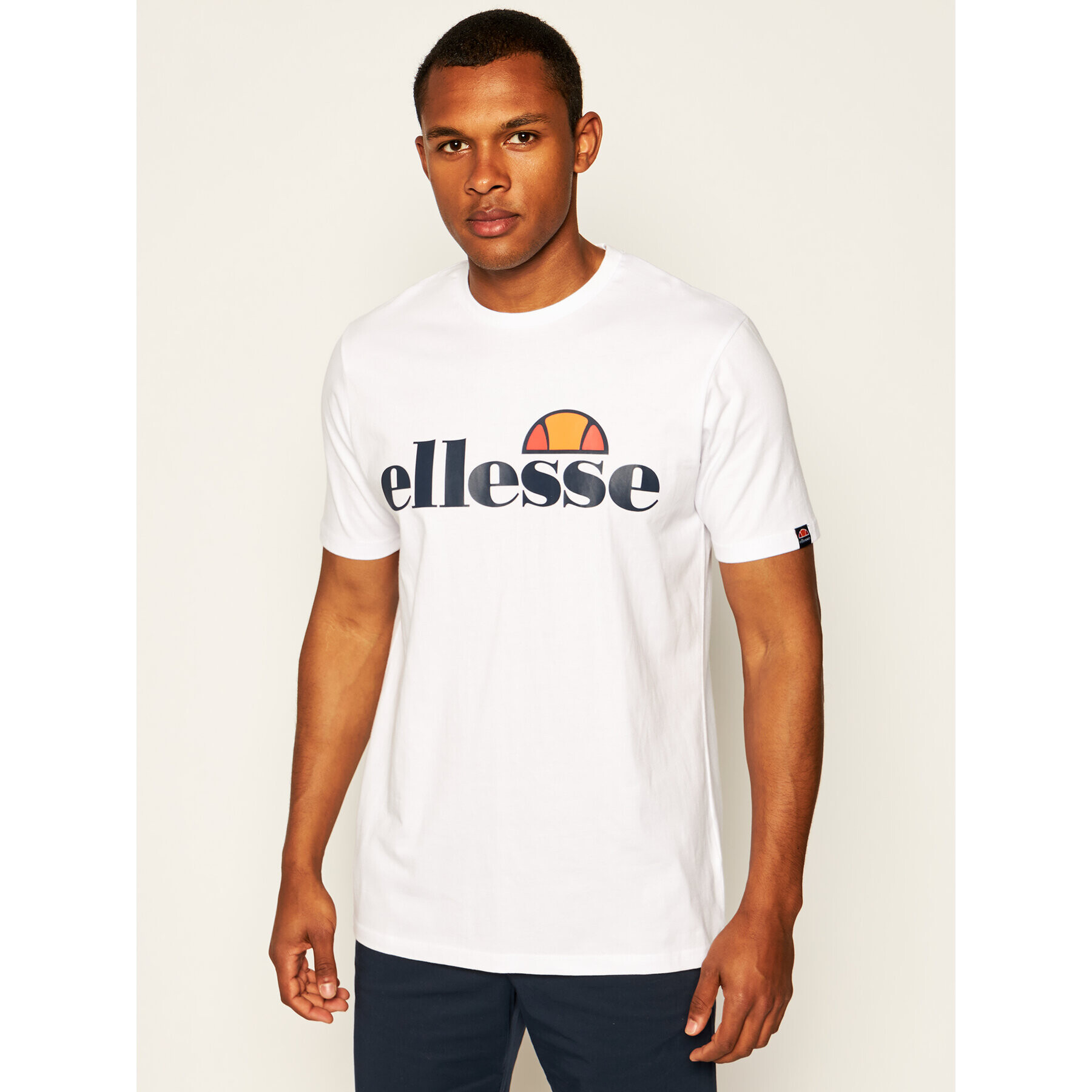 Ellesse Póló Sl Prado Tee SHC07405 Fehér Regular Fit - Pepit.hu