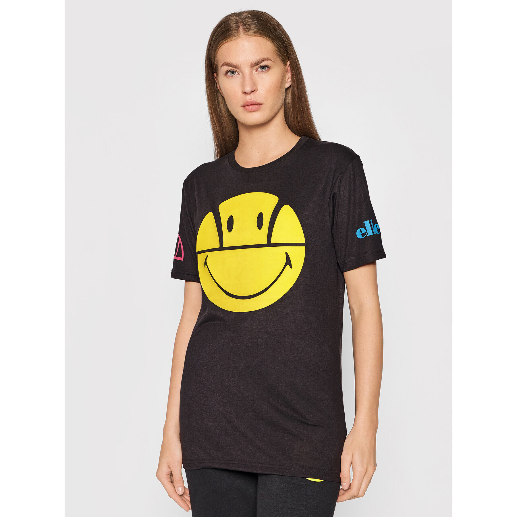 Ellesse Póló Unisex SMILEY Preasuro Tee SML13079 Szürke Regular Fit - Pepit.hu