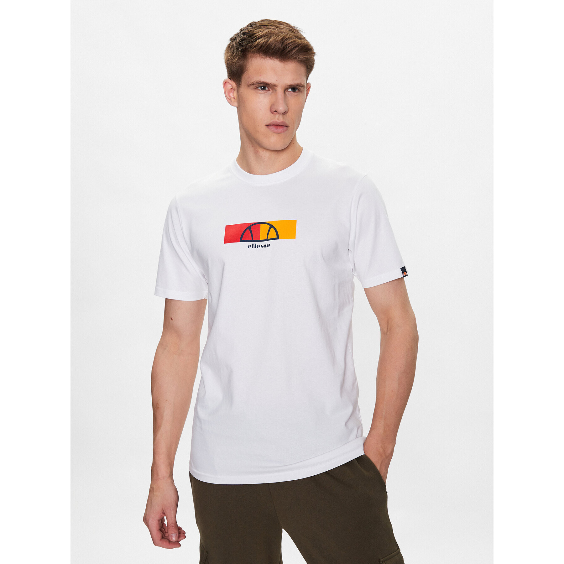 Ellesse Póló Visageo SHR17633 Fehér Regular Fit - Pepit.hu