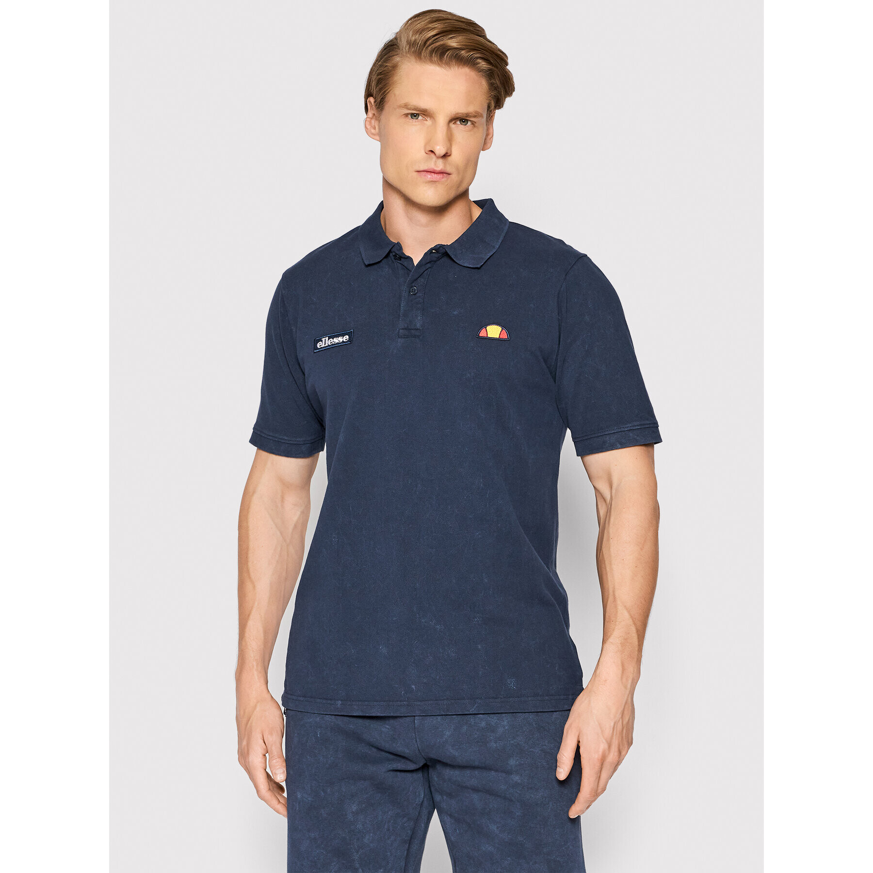 Ellesse Pólóing Montura Caustic SHM14371 Sötétkék Regular Fit - Pepit.hu