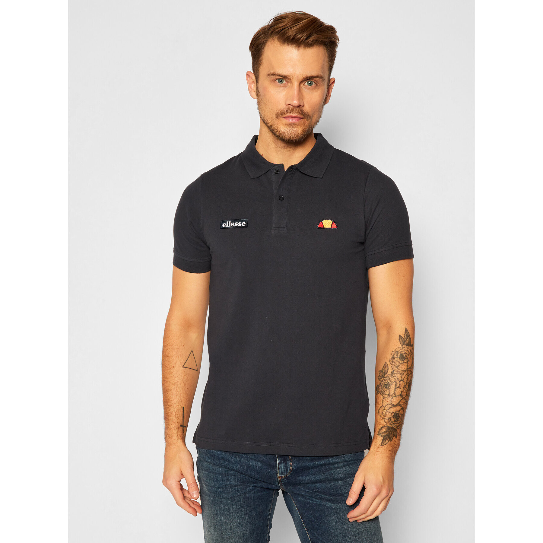 Ellesse Pólóing Montura SHS04475 Sötétkék Regular Fit - Pepit.hu