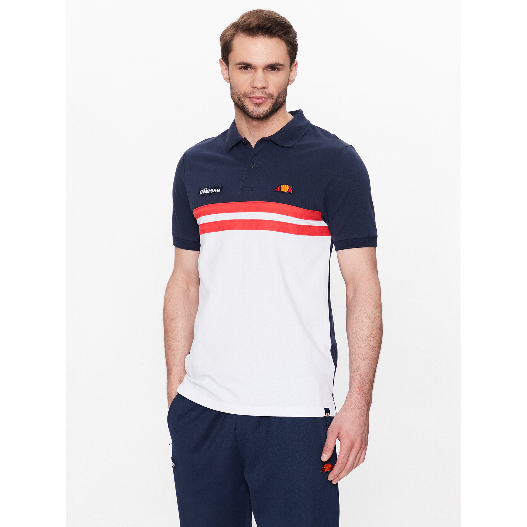 Ellesse Pólóing Muccio SHR16895 Sötétkék Regular Fit - Pepit.hu