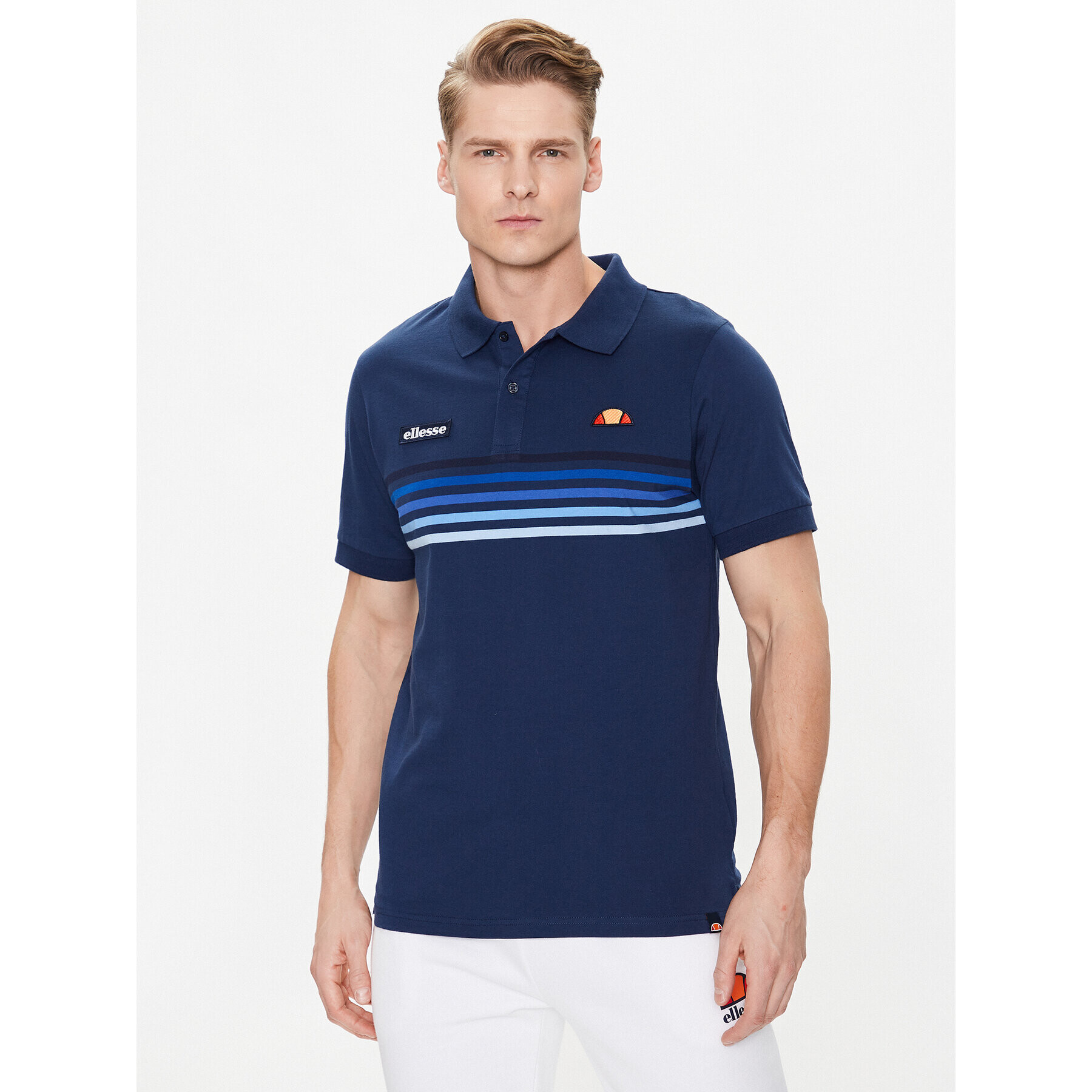 Ellesse Pólóing Vinzona SHR14634 Sötétkék Regular Fit - Pepit.hu