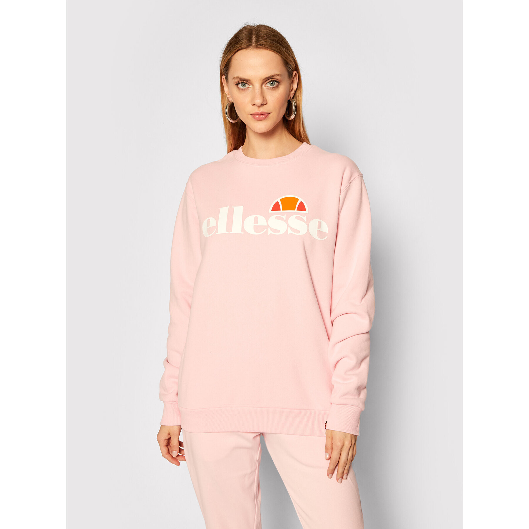 Ellesse Pulóver Agata SGS03238 Rózsaszín Regular Fit - Pepit.hu