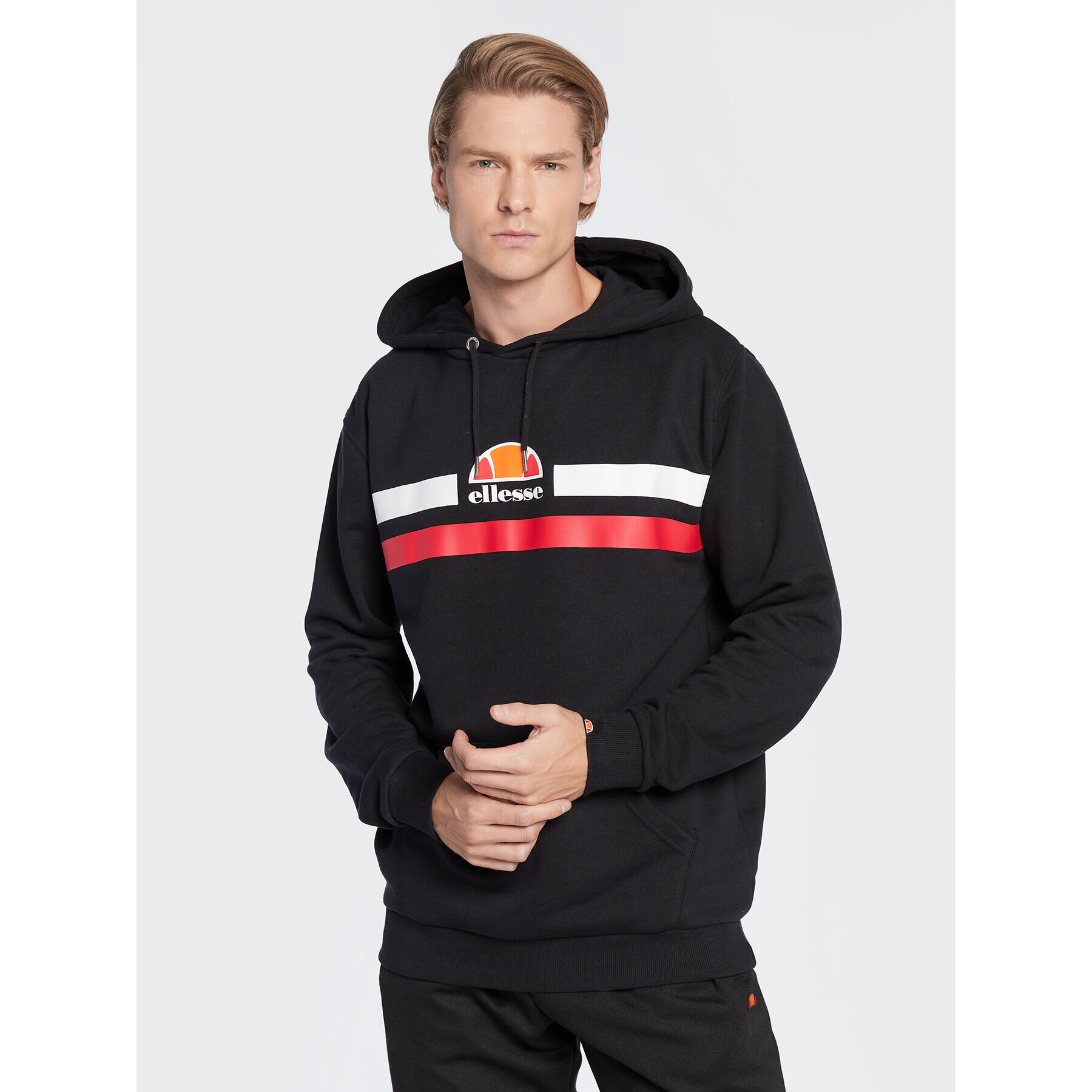 Ellesse Pulóver Alroni SHM13709 Fekete Regular Fit - Pepit.hu