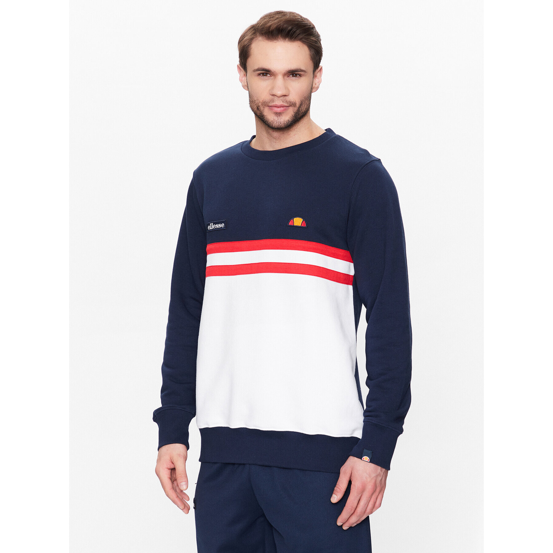 Ellesse Pulóver Amaseno SHR17862bluza Sötétkék Regular Fit - Pepit.hu