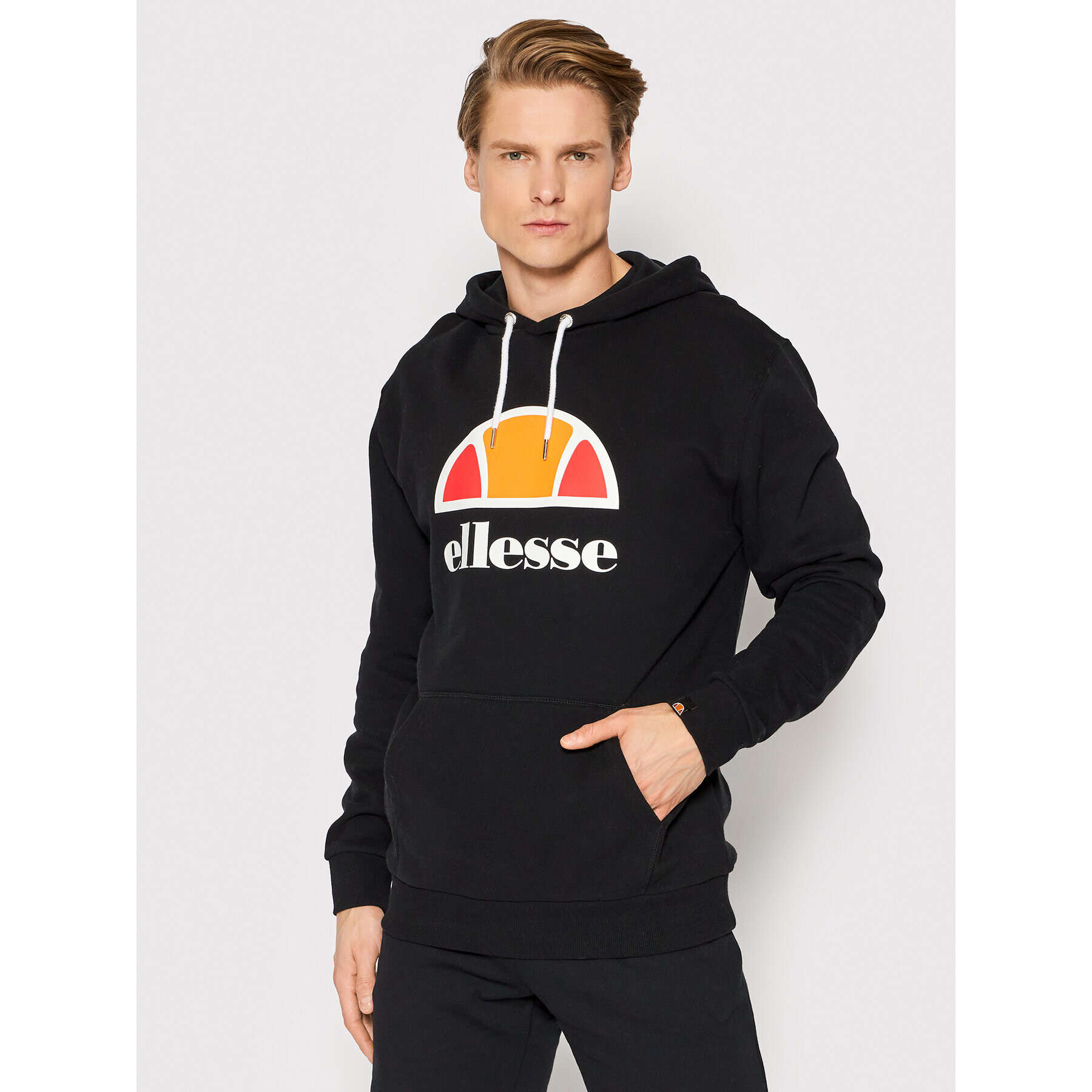 Ellesse Pulóver Dahryl SXG12737 Fekete Regular Fit - Pepit.hu