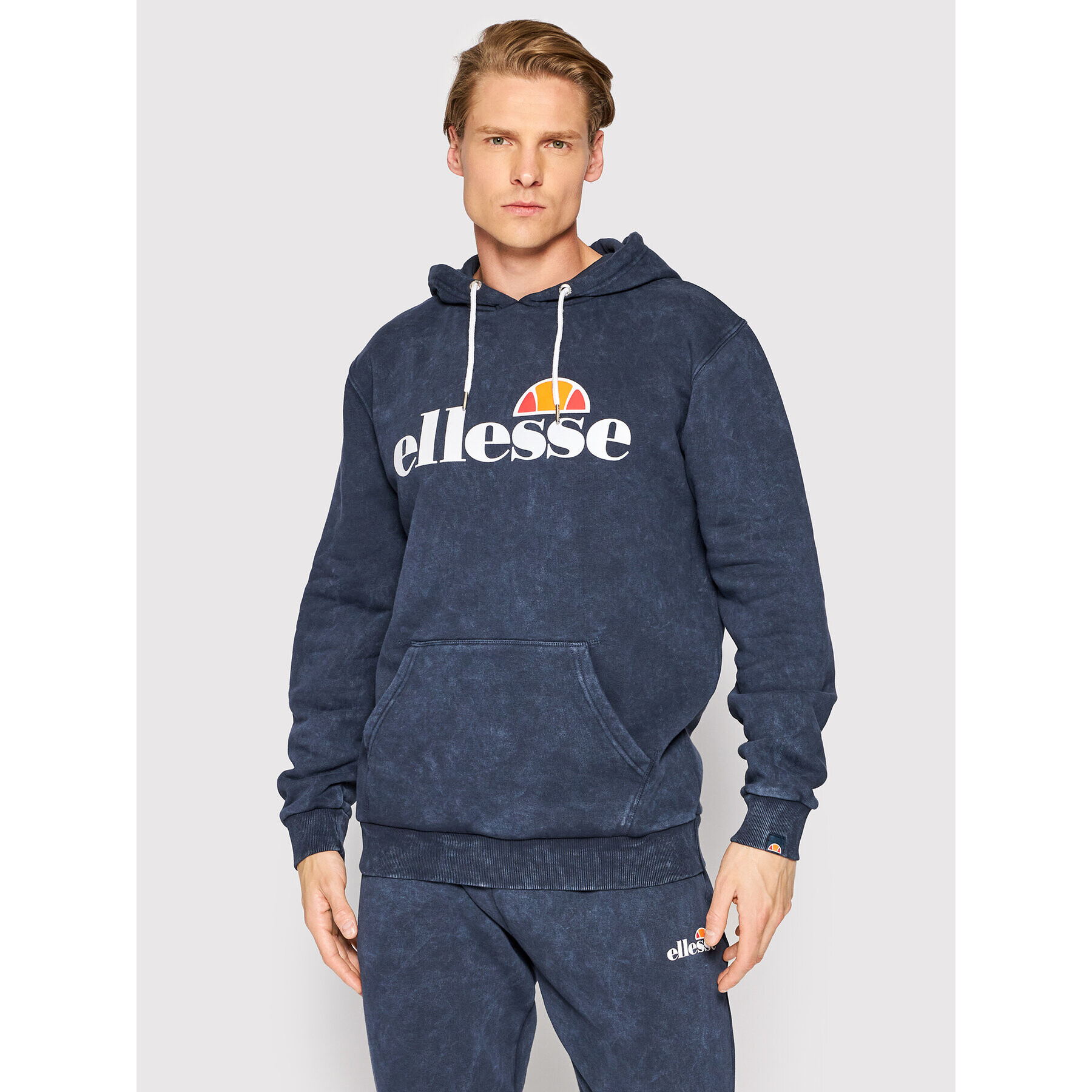 Ellesse Pulóver Gottero SHM14369 Sötétkék Regular Fit - Pepit.hu