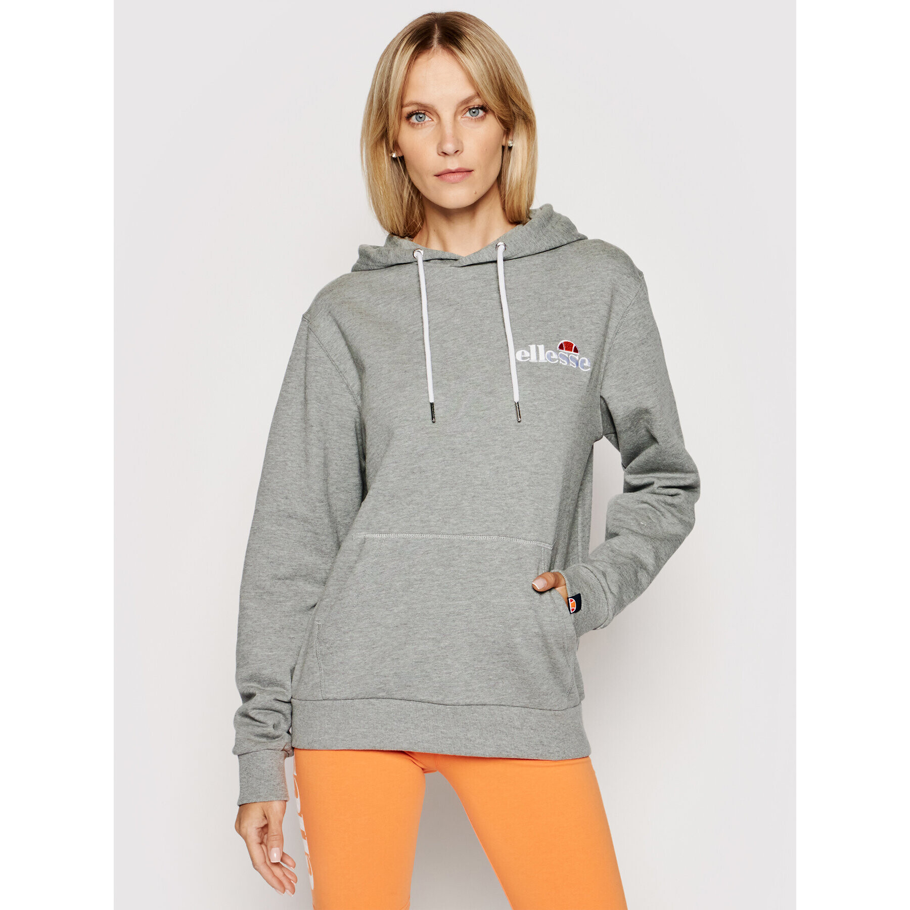 Ellesse Pulóver Noreo Oh Hoody SGS08848 Szürke Relaxed Fit - Pepit.hu