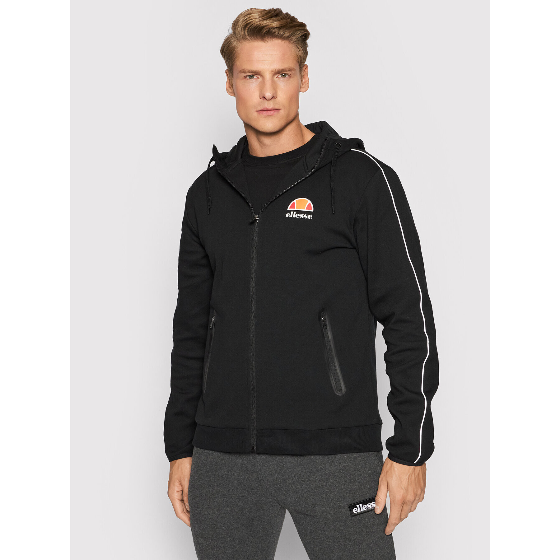 Ellesse Pulóver Ornari SXG09896 Fekete Regular Fit - Pepit.hu