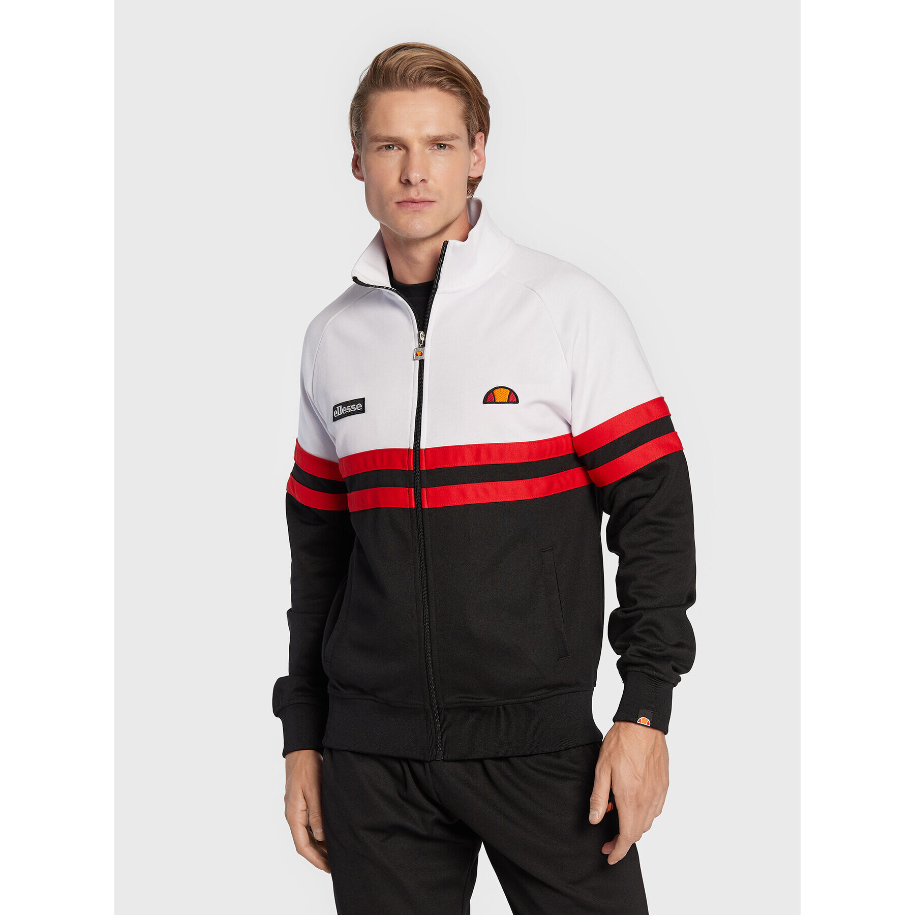 Ellesse Pulóver Rimini SHM00892 Fekete Regular Fit - Pepit.hu