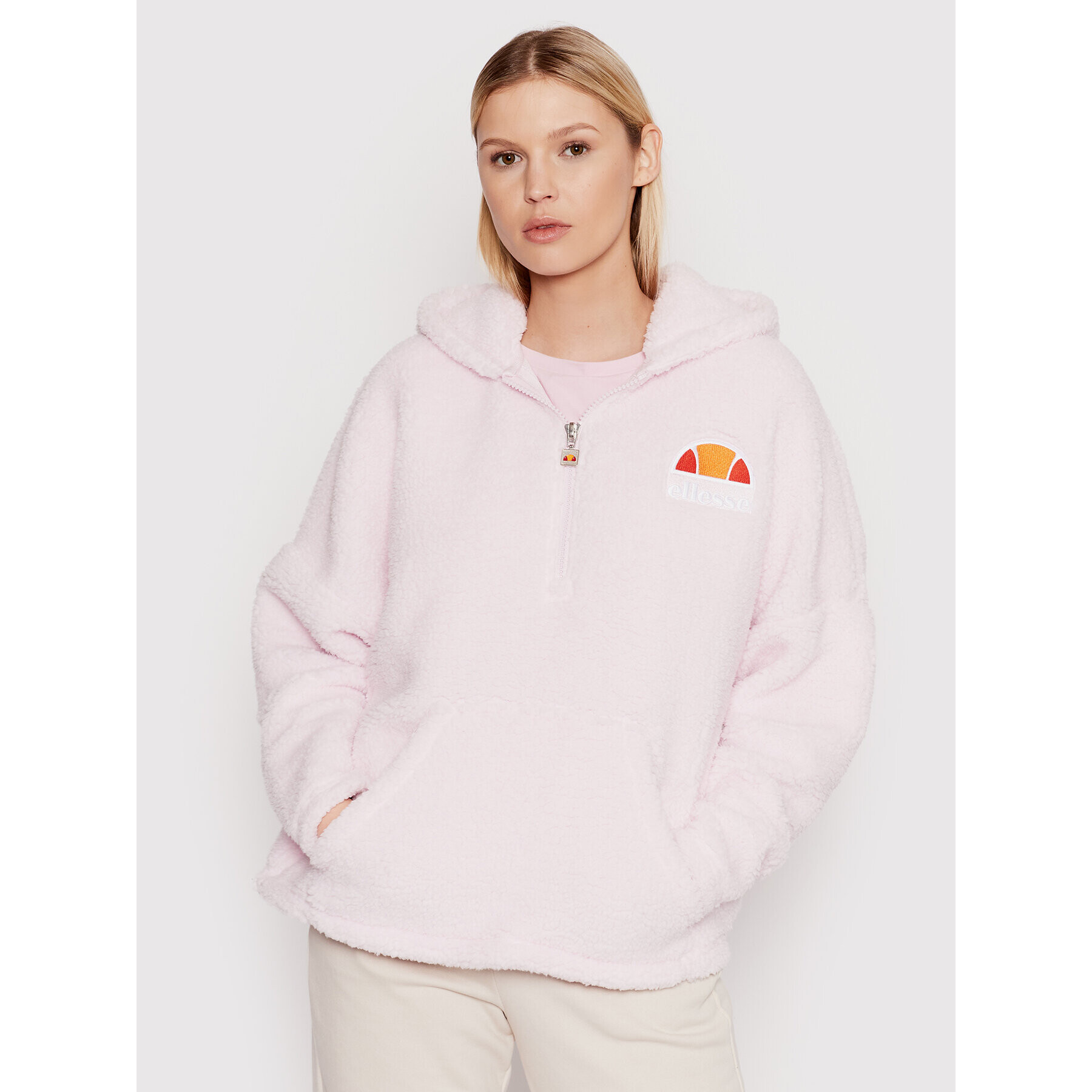 Ellesse Pulóver Seppy SGL07488 Rózsaszín Relaxed Fit - Pepit.hu