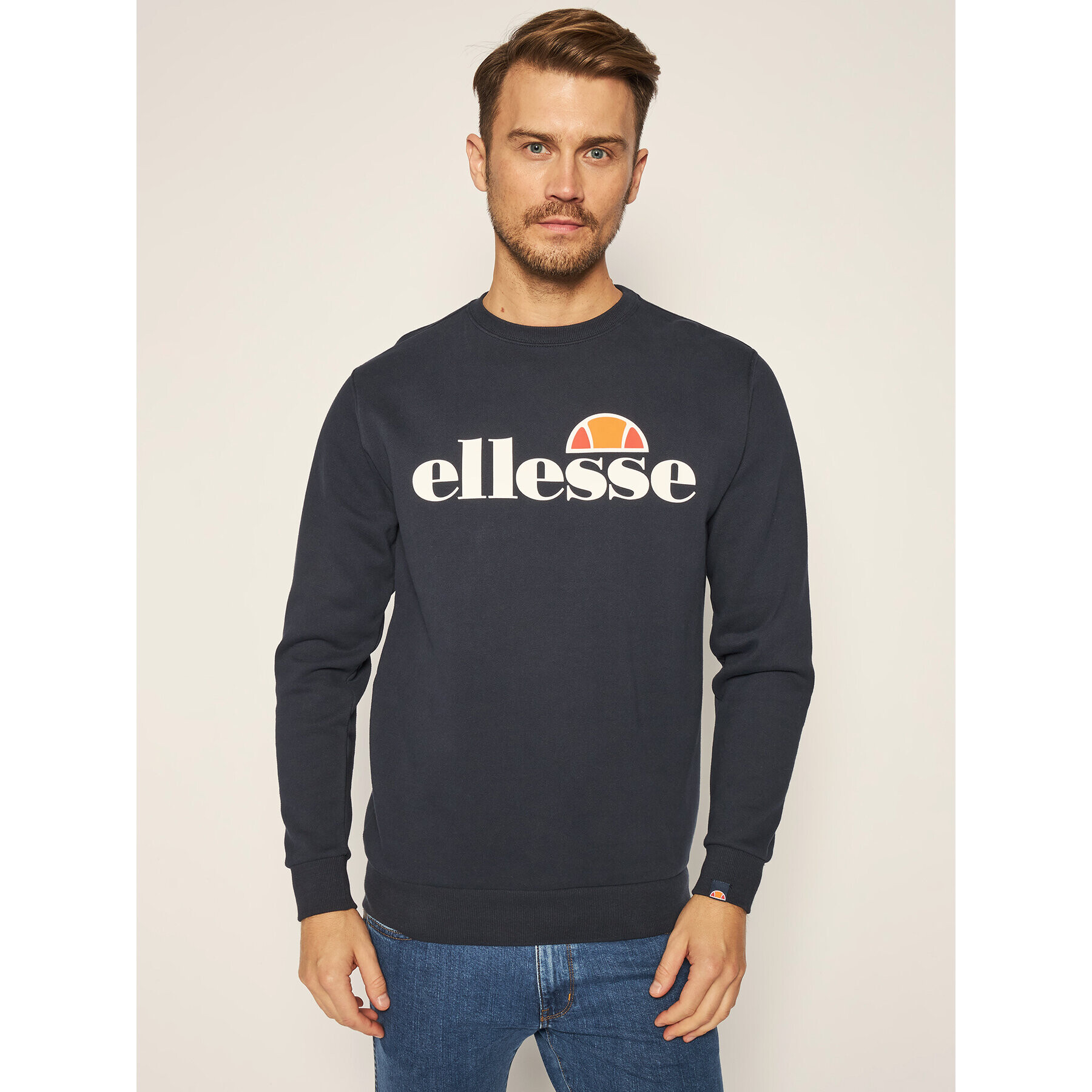 Ellesse Pulóver Sl Succiso SHC07930 Sötétkék Regular Fit - Pepit.hu