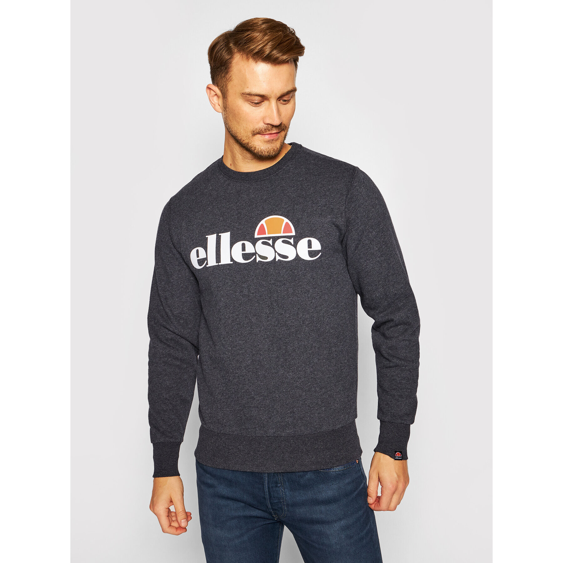 Ellesse Pulóver Sl Succiso SHC07930 Szürke Regular Fit - Pepit.hu