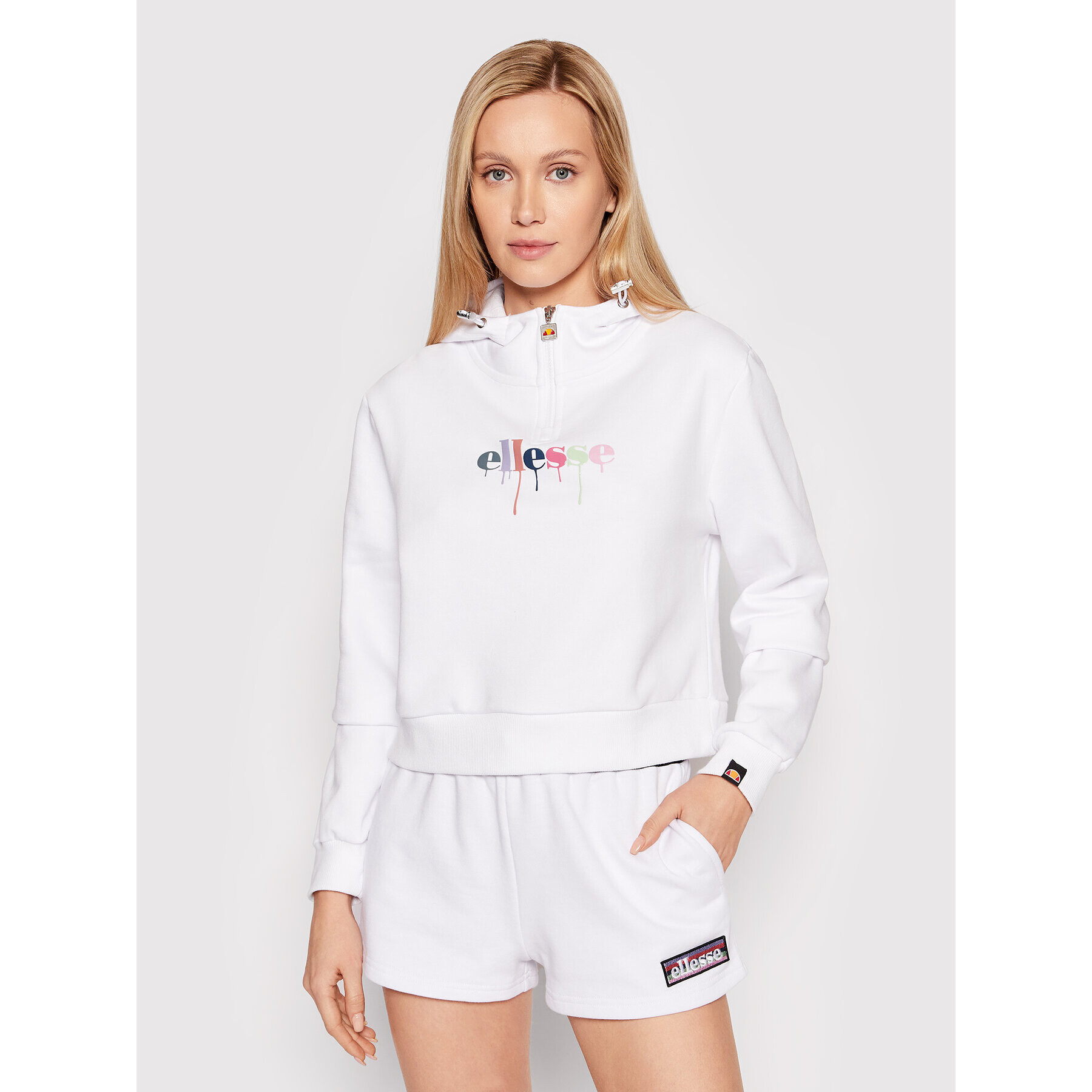 Ellesse Pulóver Toma Oh SGM11090 Fehér Regular Fit - Pepit.hu