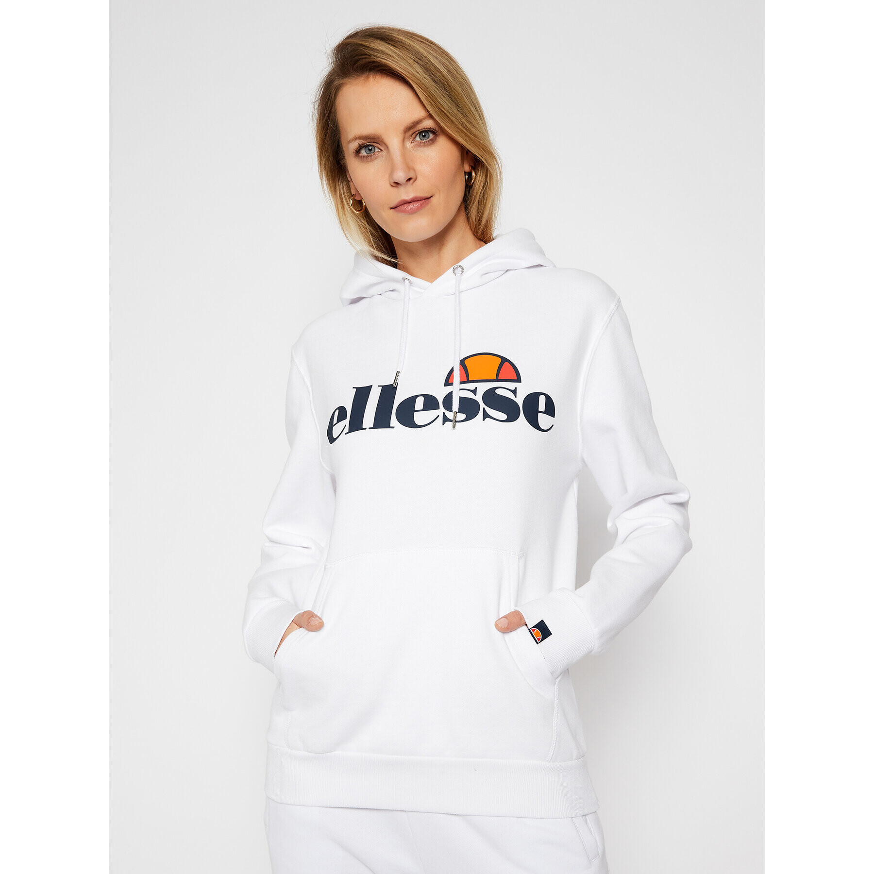 Ellesse Pulóver Torcies Oh SGS03244 Fehér Regular Fit - Pepit.hu