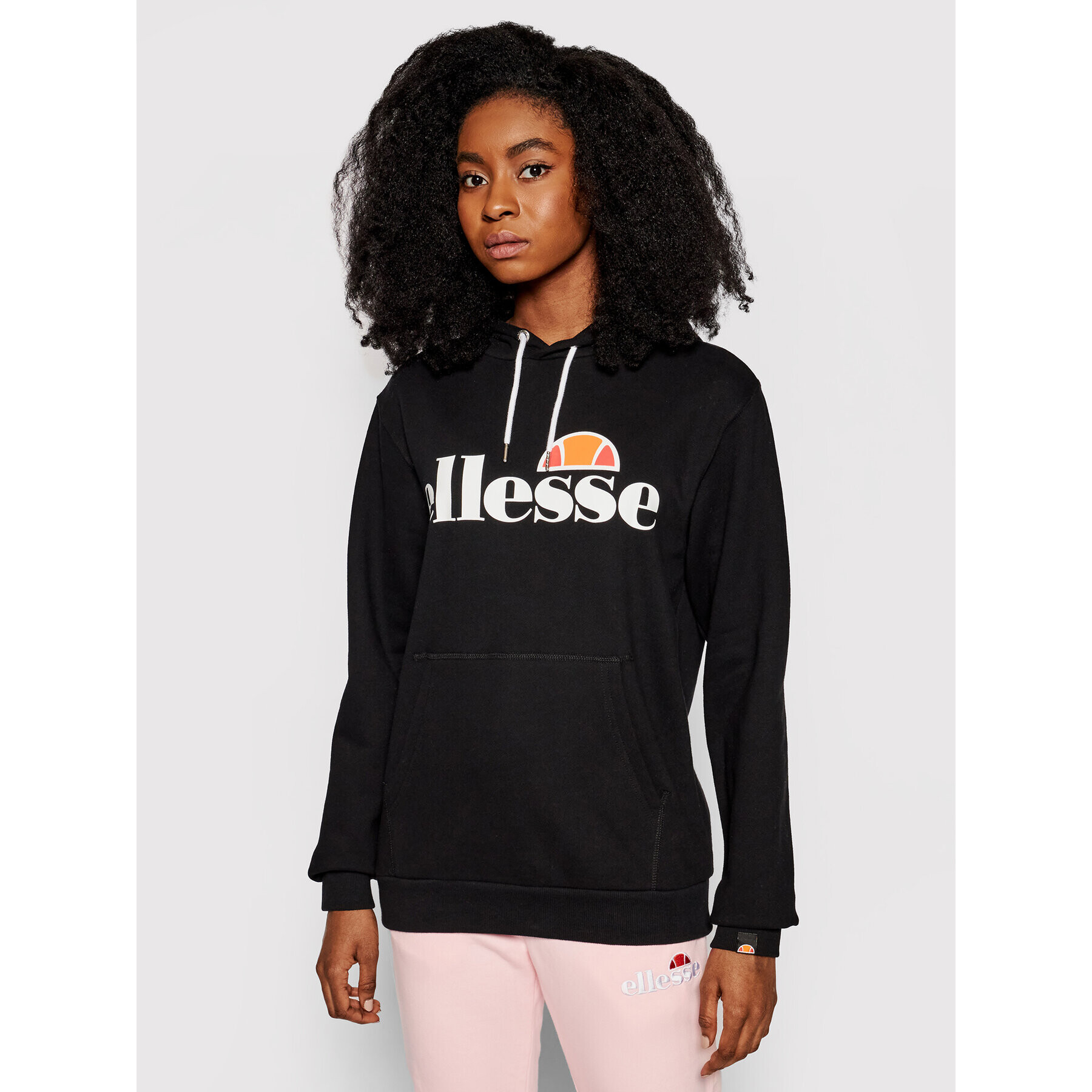 Ellesse Pulóver Torices SGS03244 Fekete Loose Fit - Pepit.hu