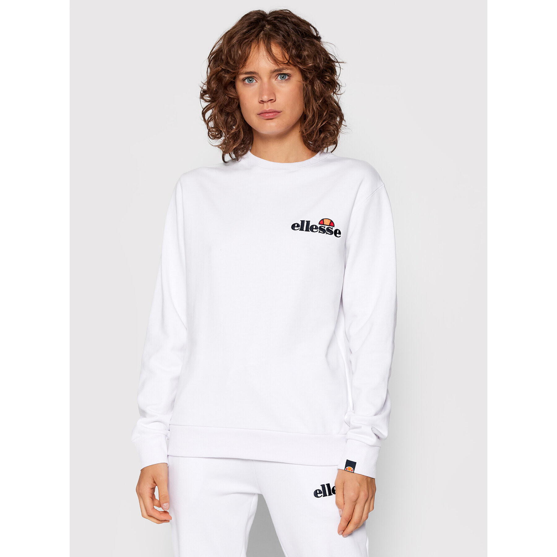 Ellesse Pulóver Triome SGS08847 Fehér Regular Fit - Pepit.hu