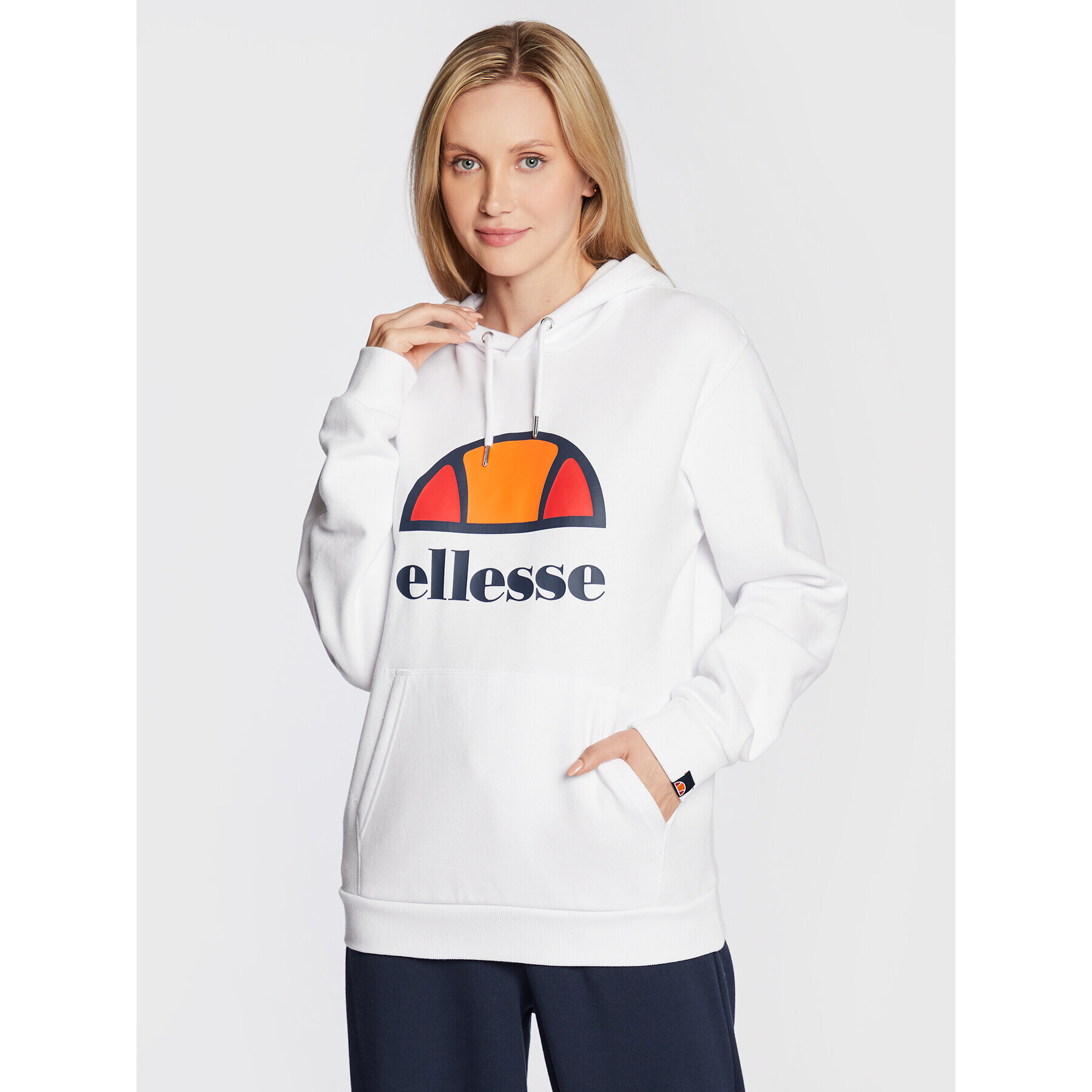 Ellesse Pulóver Yuffie SRK12901 Fehér Regular Fit - Pepit.hu